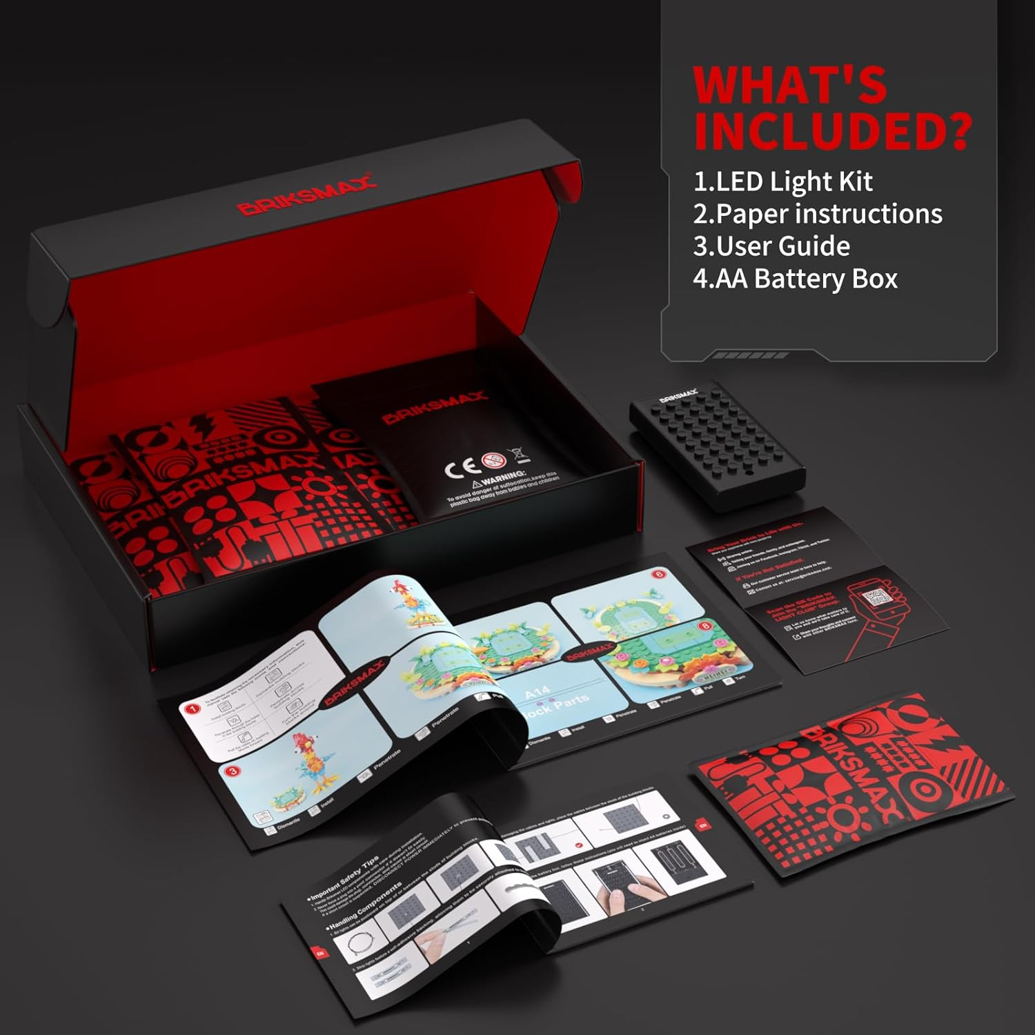 BRIKSMAX Light for  Heihei 43272 - Compatible with  Disney Building Blocks Model - without  Set