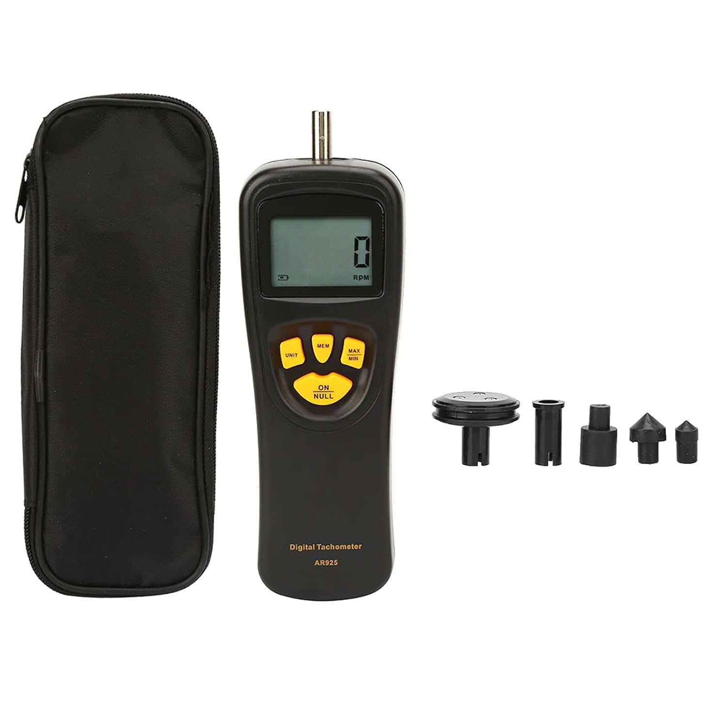 Handheld 0.5~19999 Digital Tach Meter, Digital Tachometer, Profession Use General Use for Measuring Motors Measuring Machine Parts image number 2