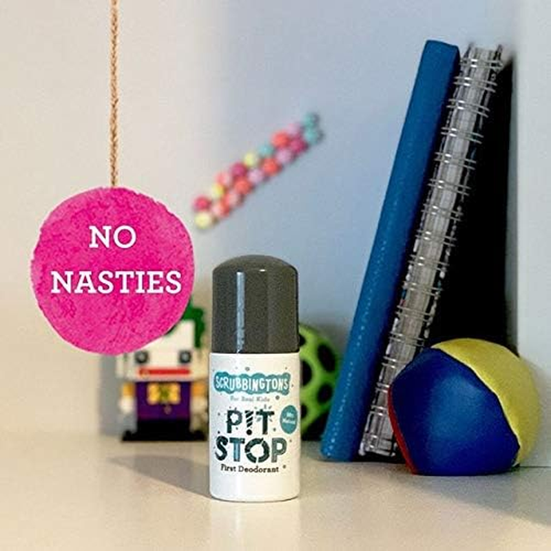 Scrubbingtons Pit Stop Children'S Natural First Deodorant Aluminium and Alcohol Free for Sensitive Skin 1 X 50Ml image number 2