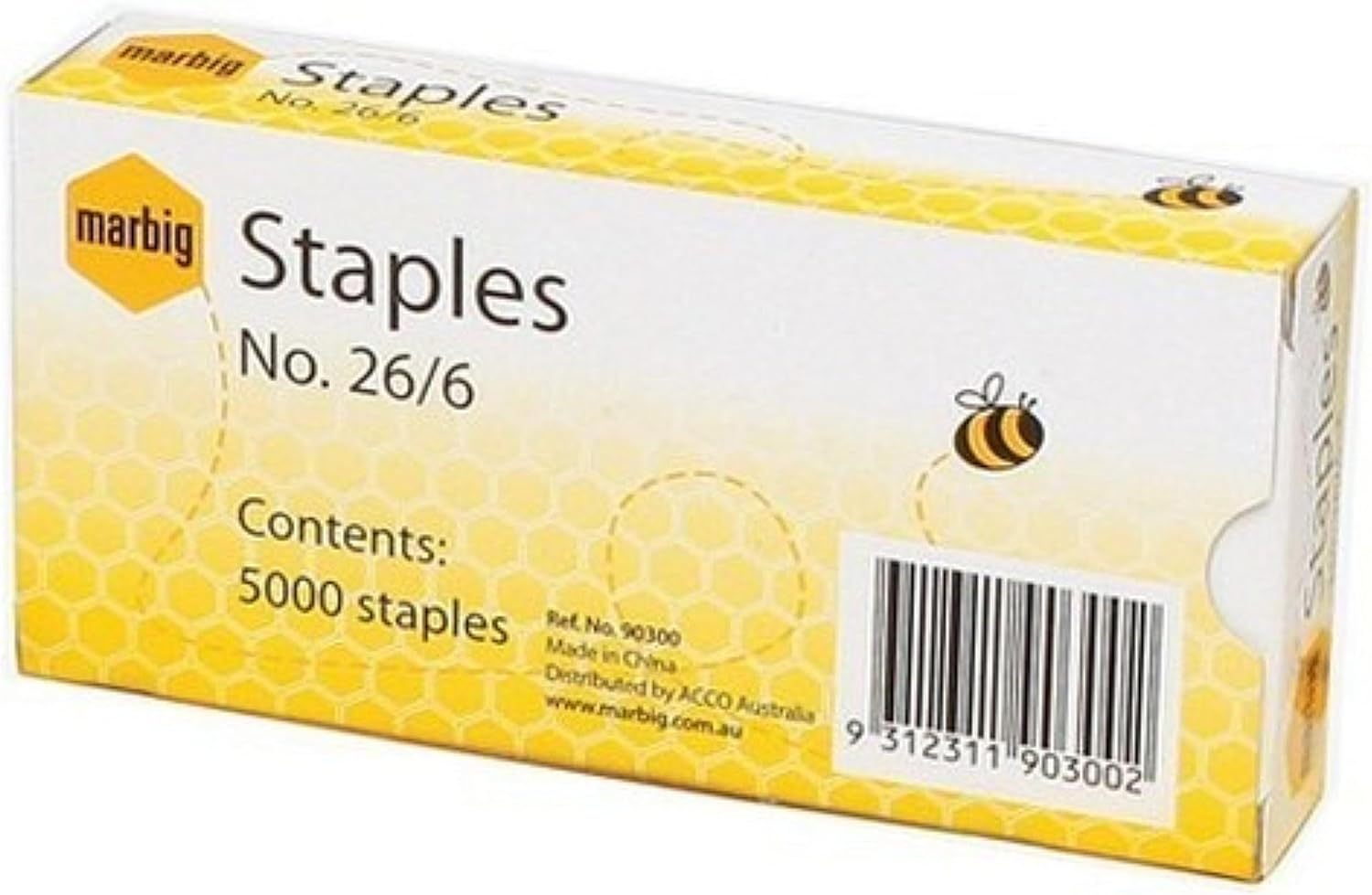 Marbig Staples 23/8Mm Box 5000 H/Duty image number 5