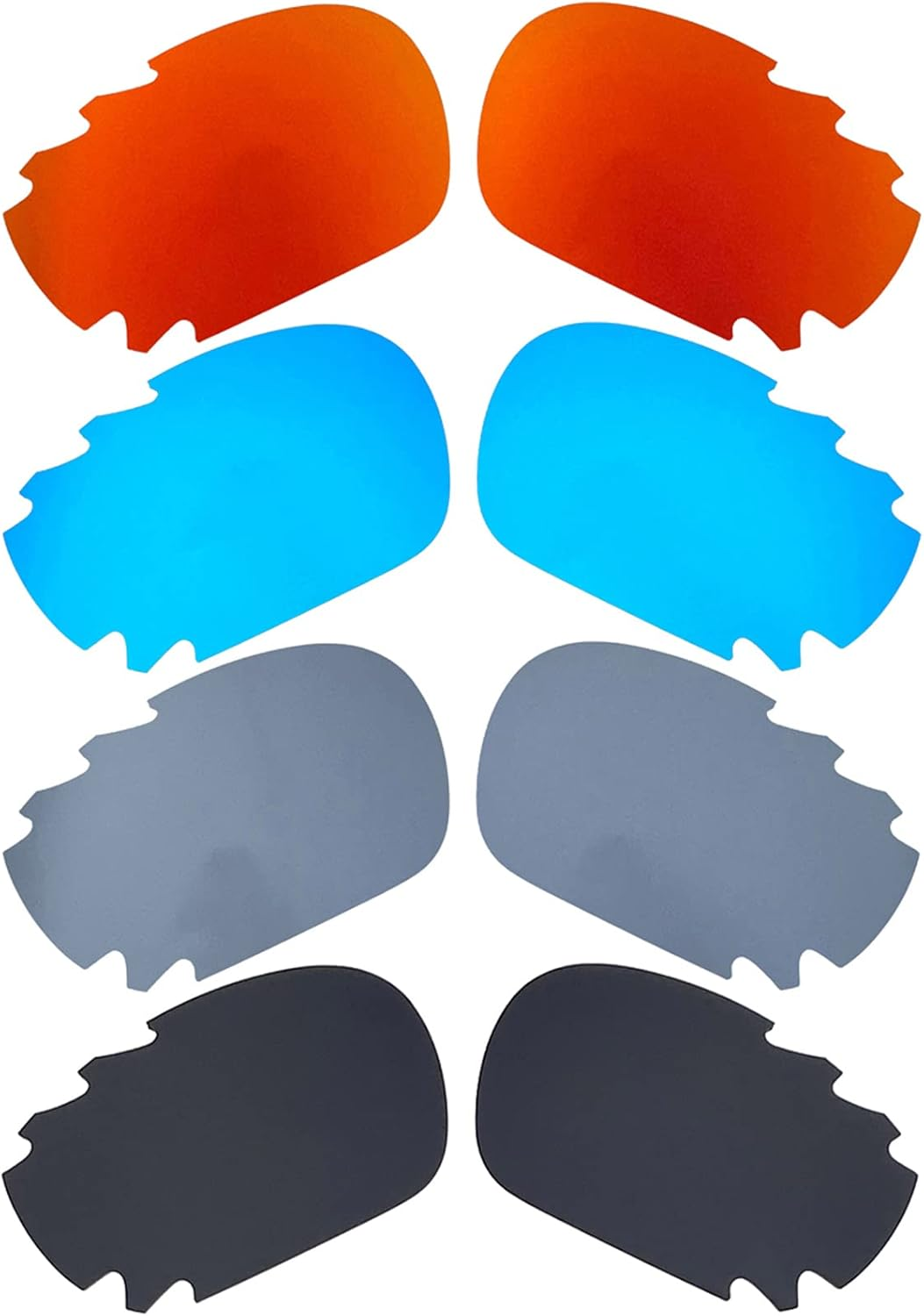 Polarized Replacement Lenses for Oakley Racing Jacket/Jawbone Vented Sunglass (Black) image number 3