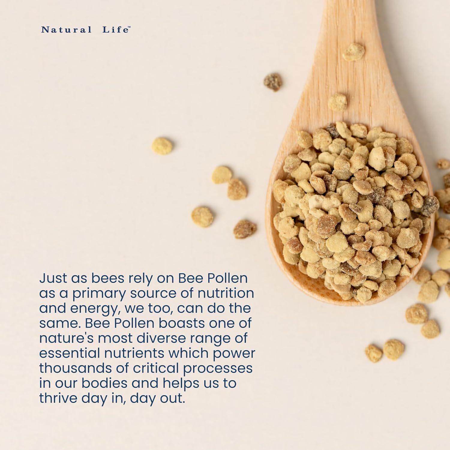 Natural Life Bee Pollen Granules | 250G image number 3