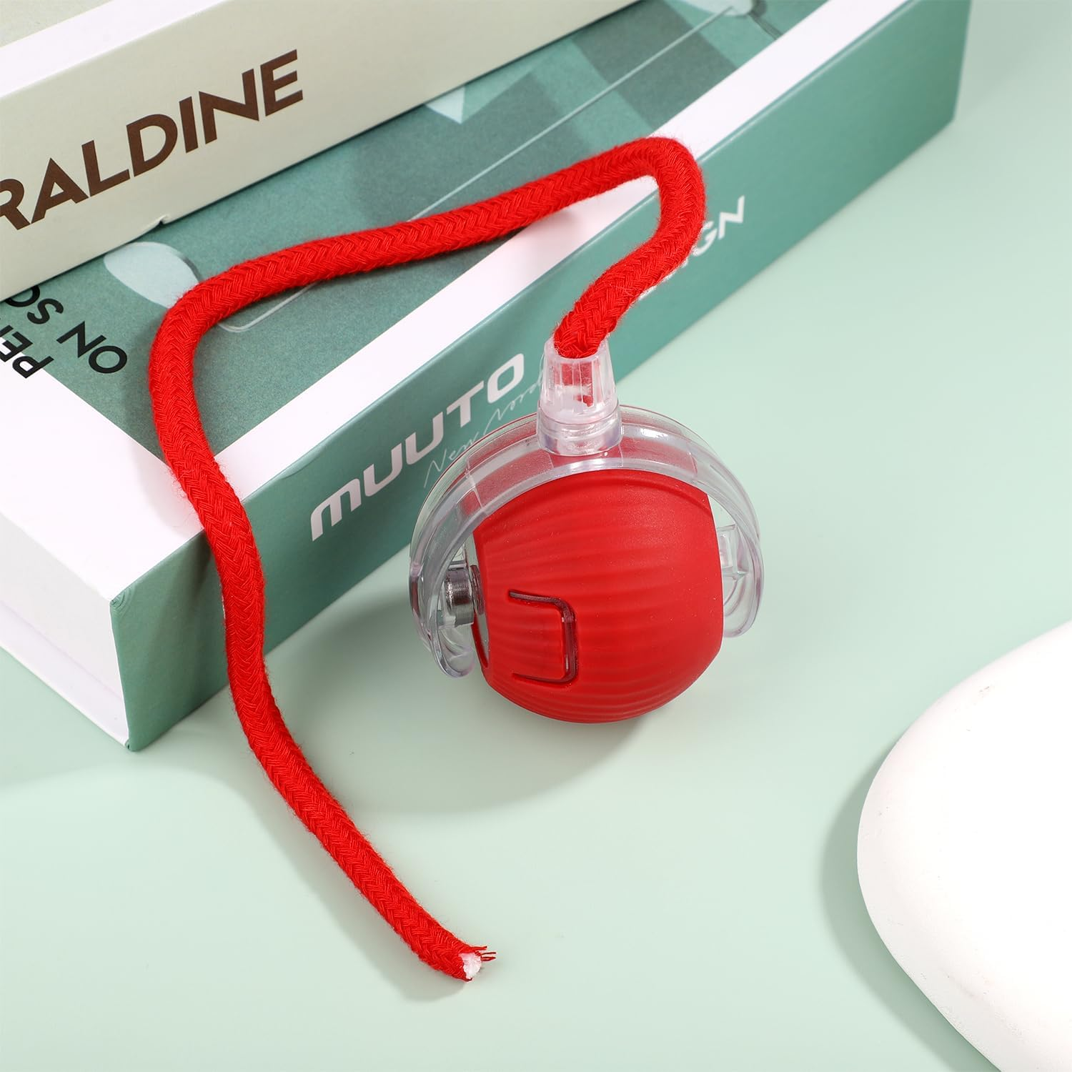 Chew Ball for Dogs, Interactive Cat Ball Toy, Automatic Rolling Ball for Dogs, Intelligent Ball with Charging Cable for Dogs, Cats, Entertainment and Exercise image number 2