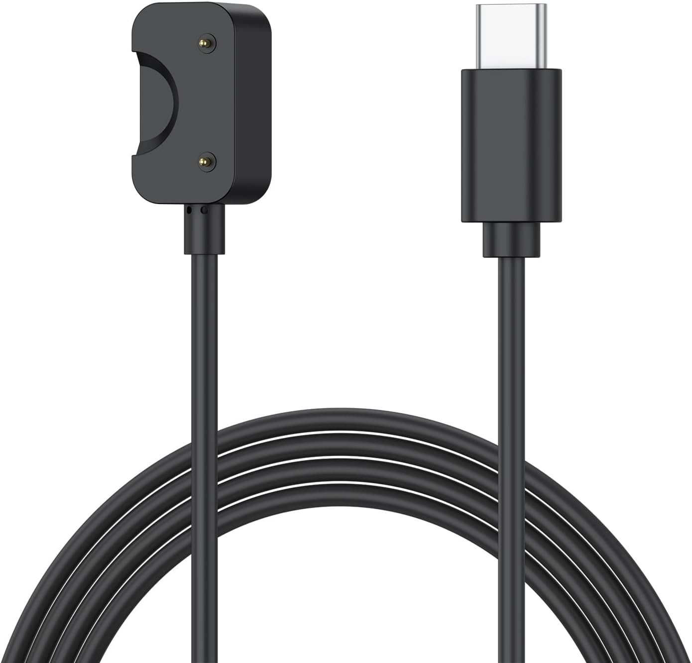 Leonids Charger for Samsung Galay Fit 3 Charger, 1M/3.3Ft USB C Charging Dock for Samsung Galaxy Fit 3 SM-R390 (Black, USB-C) image number 5