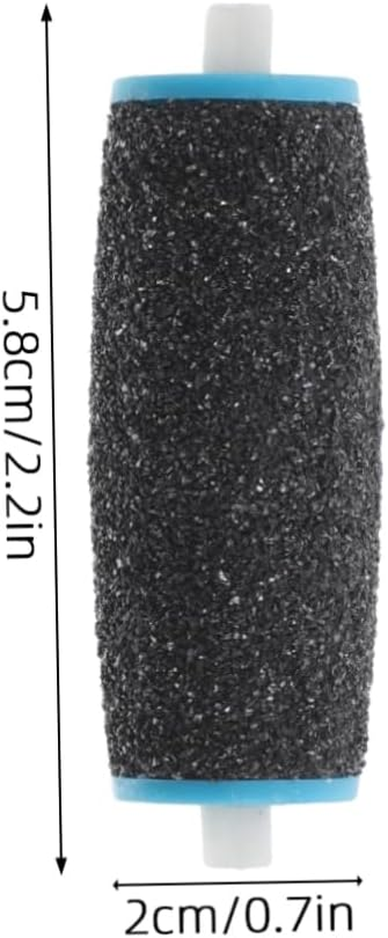 FOYTOKI 10Pcs Replacement Roller Heads for Electric Foot File Callus Remover Coarse Exfoliator for Foot File Refills image number 1