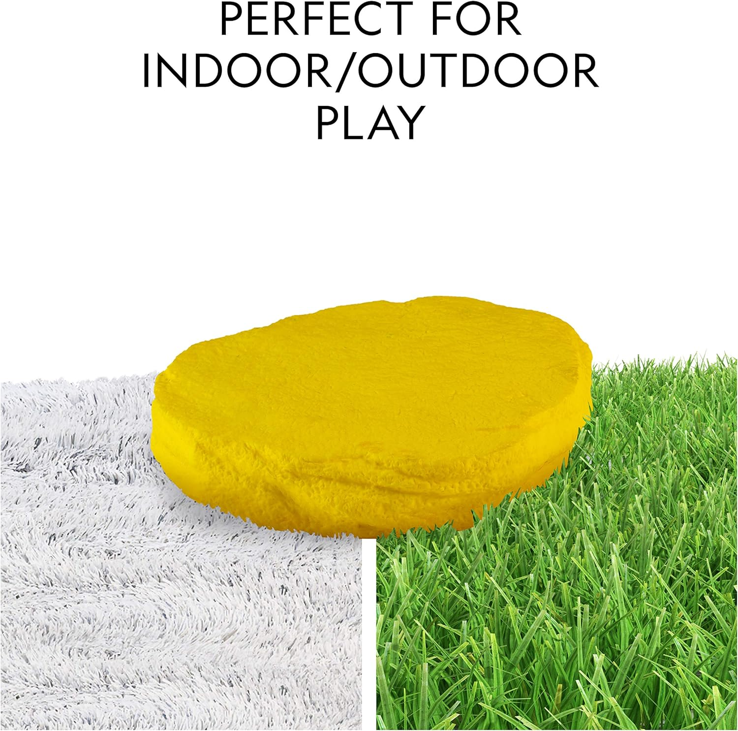 National Geographic Stepping Stones for Kids &ndash; 10 Durable Stones Encourage Toddler Balance & Gross Motor Skills, Indoor & Outdoor Toys, Toddler Stepping Stones, Balance Stones, Kids Obstacle Course image number 4