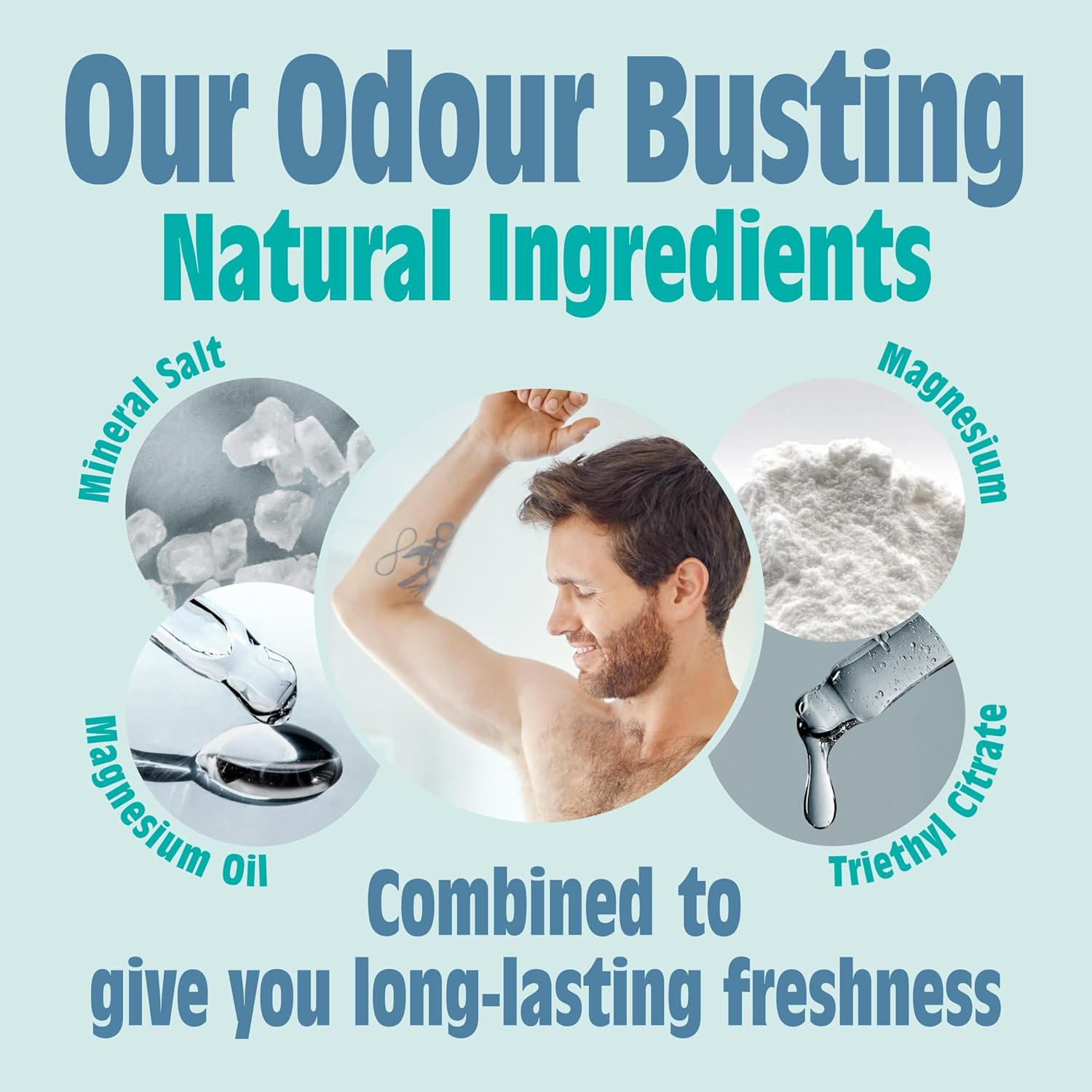 Salt of the Earth Natural Roller Deodorant Refill Bags - 3 Uses - Ocean & Coconut - Vegan, Long Lasting Protection, Leaping Bunny Certified, Made in the UK - 22 image number 5