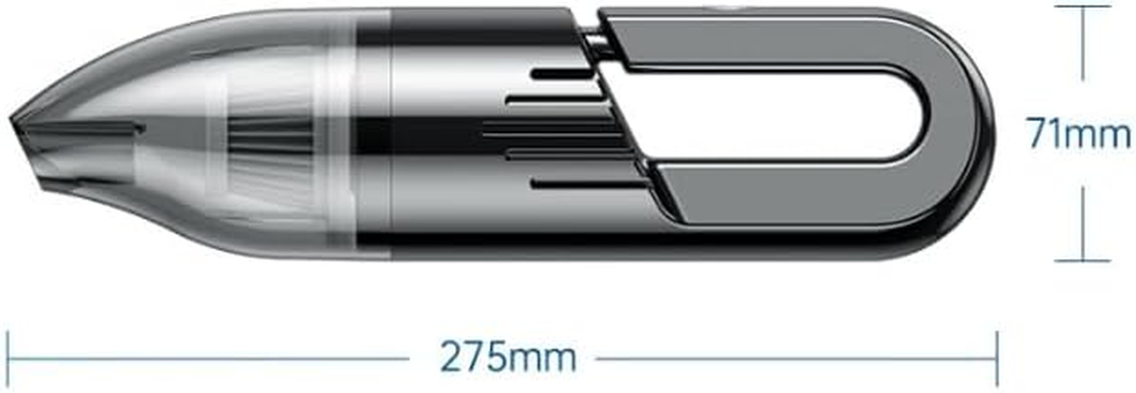 SKYLUXE - Cordless Car Vacuum Cleaner &ndash; Powerful Handheld Vacuum with High Suction, Lightweight, Rechargeable, and Portable &ndash; Ideal for Car and Home Cleaning