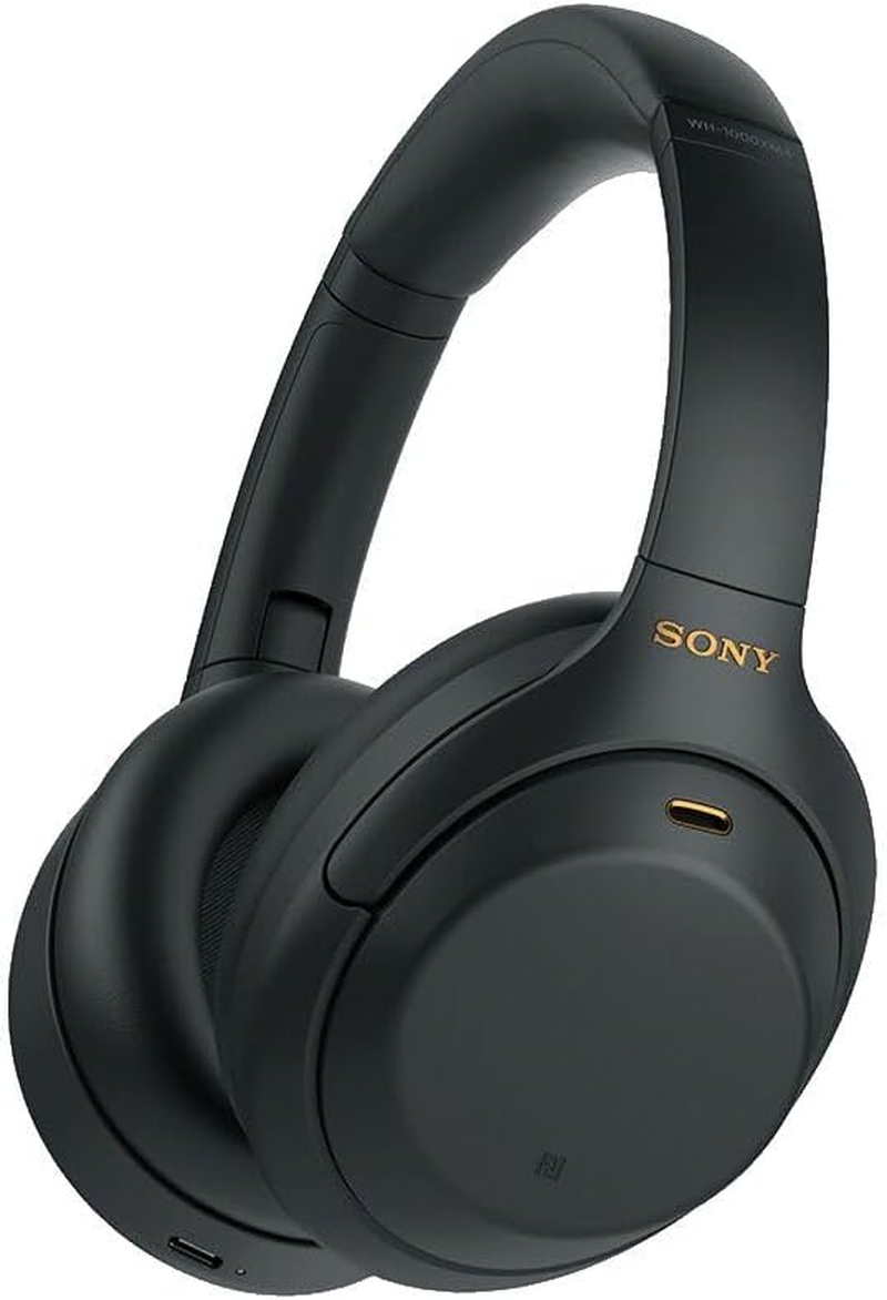Sony WH1000XM4 Noise Canceling Wireless Headphones with Alexa Voice Control, up to 30 Hours Battery Life, Black (Pack of 3)