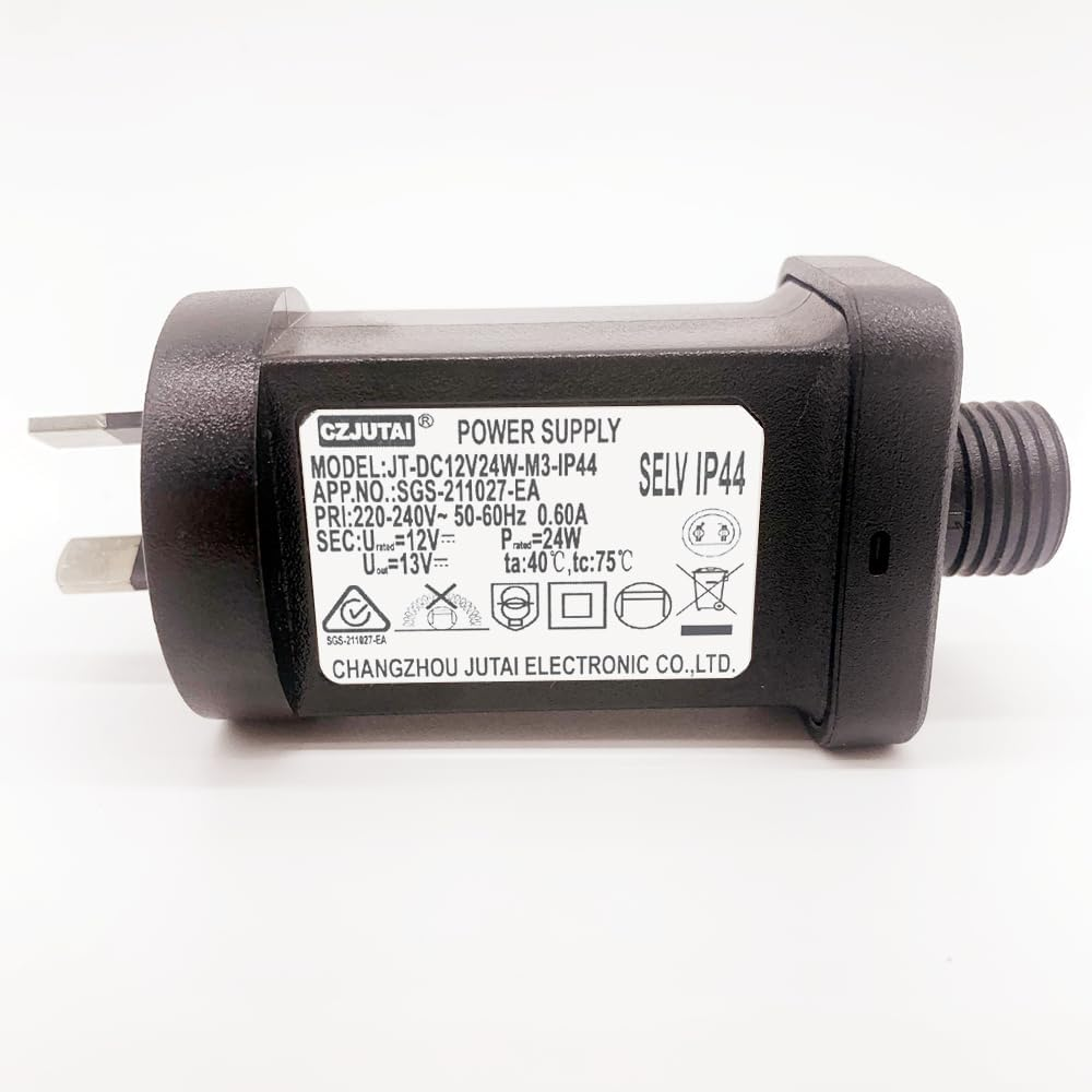 Premieradater 2 Pcs of Power Supply for CZJUTAI JT-DC12V24W Christmas Lighting, IP44 [A3S4] image number 2