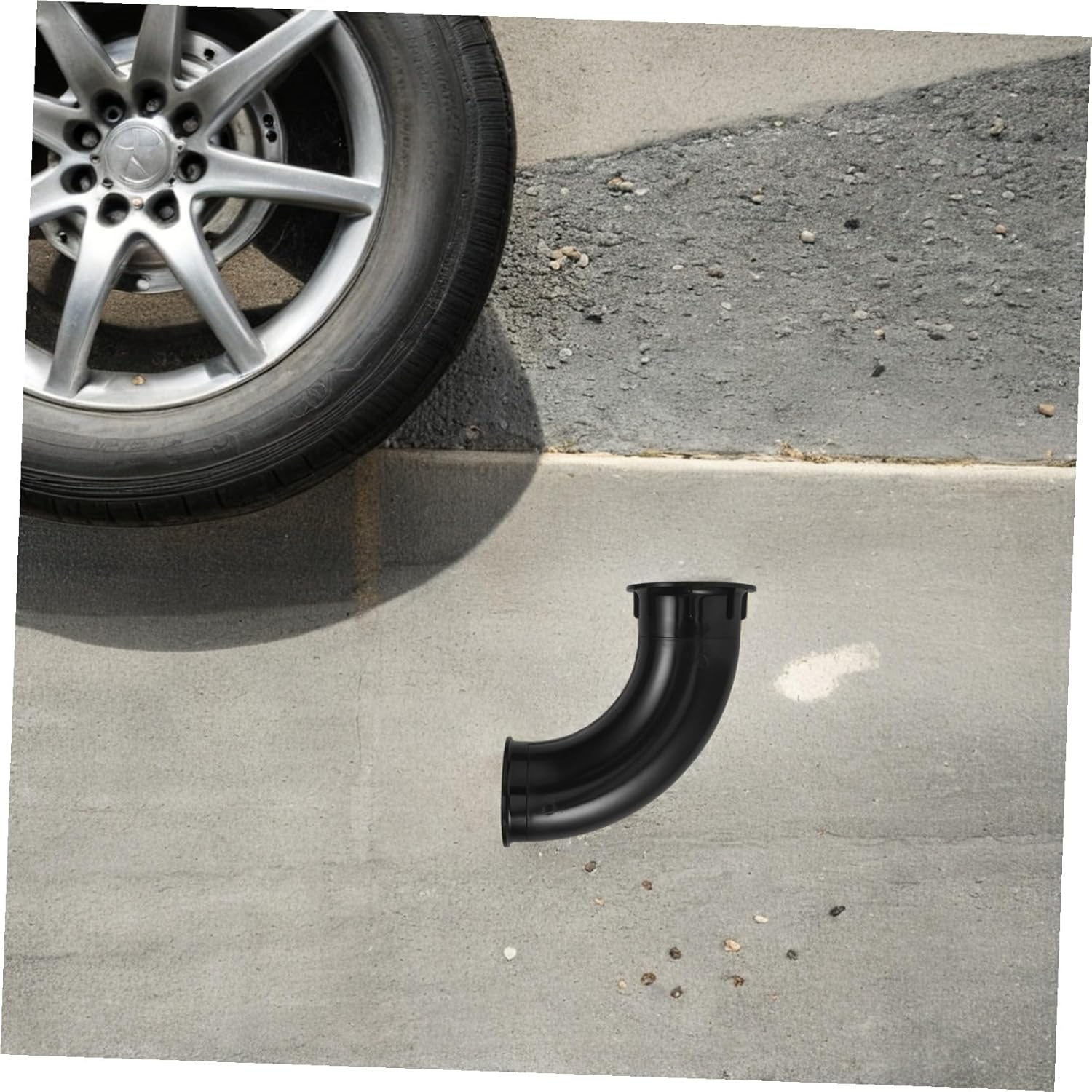 2Pcs Speaker Sound Tube Car Speaker Vent Tube Replacement Bass Reflex Hideaway Subwoofer Plastic Black