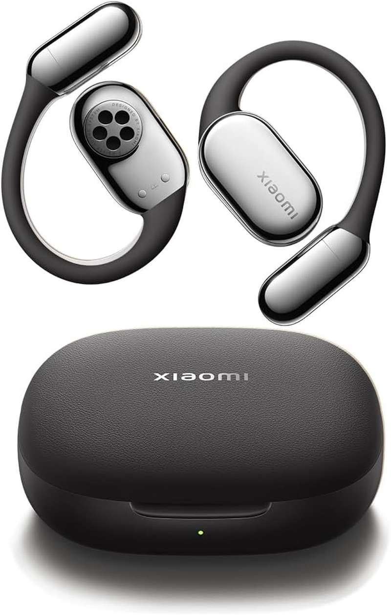 Xiaomi Openwear Stereo, Open-Ear True Wireless BT5.3, Dual Mic AI Noise Reduction, All-Day Comfort and Secure Fit Earhooks, Hi-Res Audio LHDC Bass, IP54 Dust Water Resistant, 38HRS Playtime