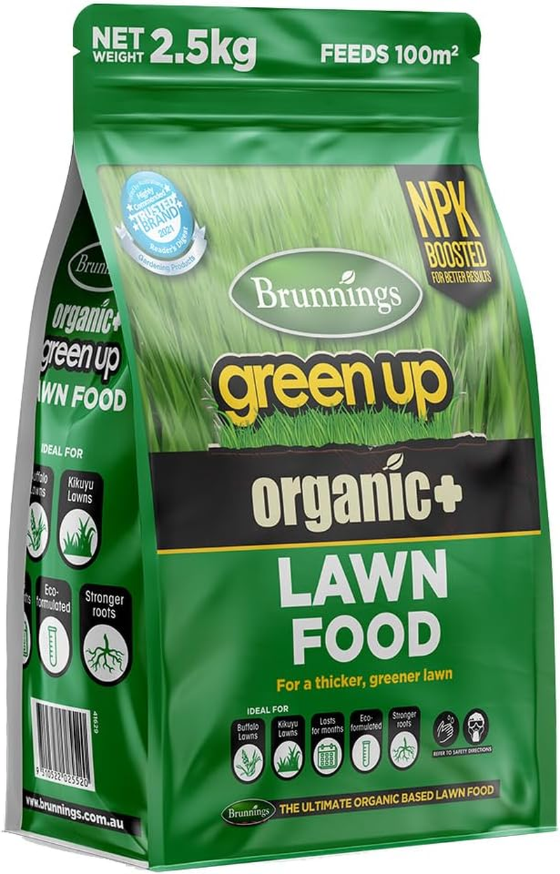 Brunnings Green up Organics and Lawn Food 2.5 Kg