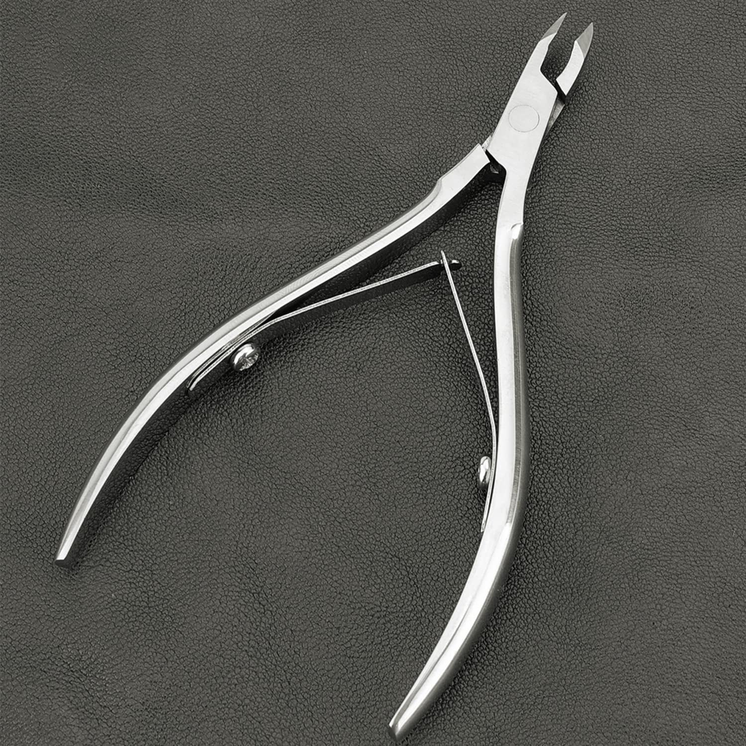 Lepinko Professional Cuticle Trimmer Kit, Super Sharp Dead Skin Clipper, Labor-Saving Cuticula Remover for Fingernail Toenail, Manicure Pedicure Tool for Women Men, Home Salon Use, 7Mm Jaw image number 2