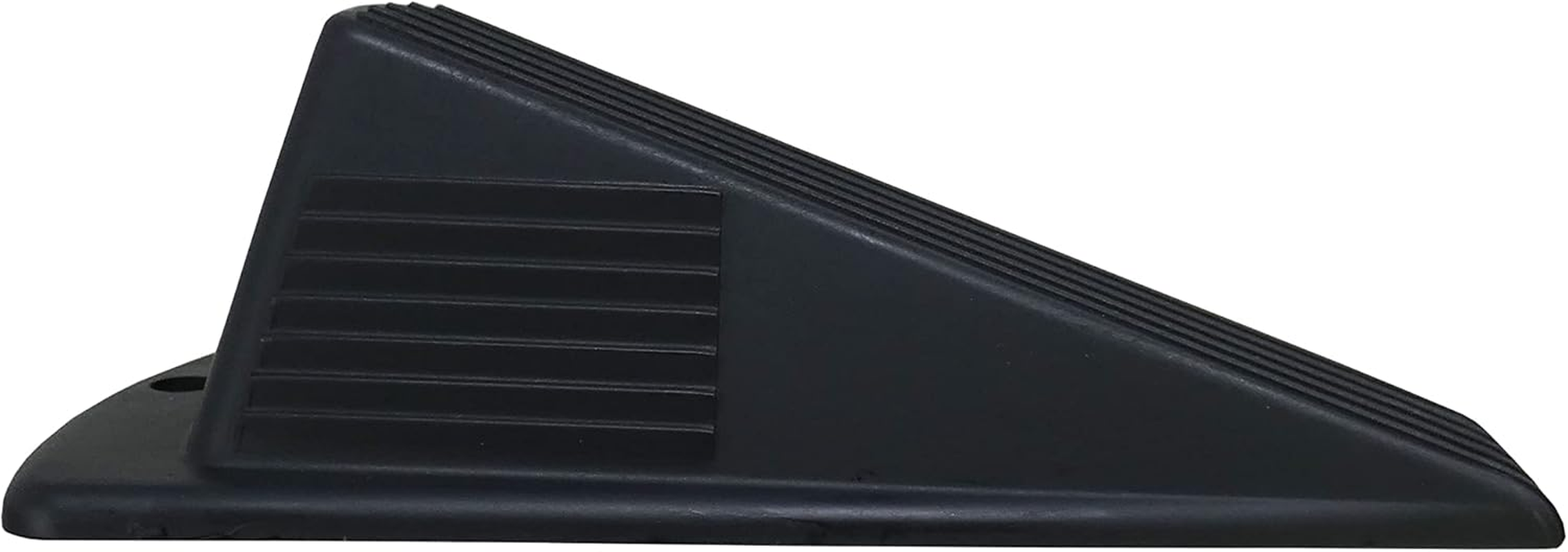 3762E Heavy Duty Jumbo Hard Plastic Door Wedge, Black image number 2
