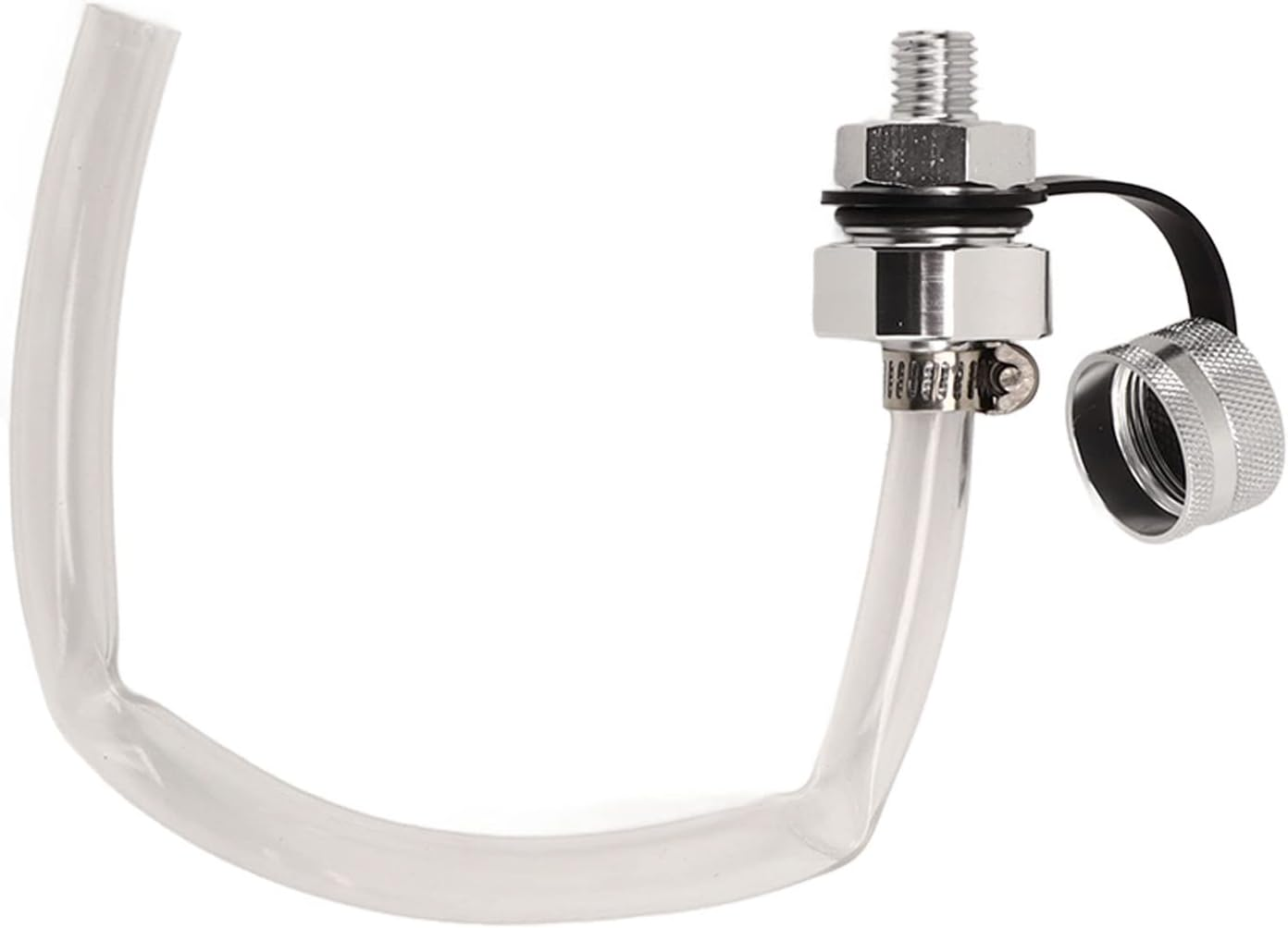 M12-1.75 Oil Drain Valve, Quick Twist Drain Valve Plug with Removable Hose, Drain Plug for Engine Pan and Transmission, Stainless Drain Hose Attachment Universal for Car