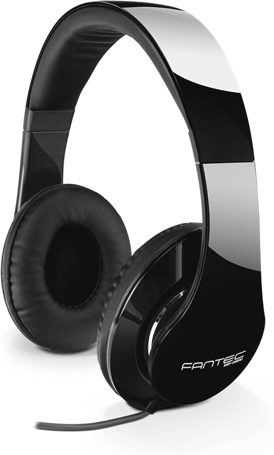 FANTEC SHP-250AJ-BB Stereo Headphones, Black, 175 X 75 X 195 Mm (W X D X H) image number 1