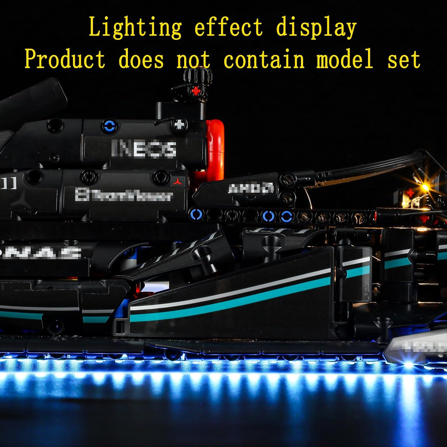 GEAMENT LED Light Kit Compatible with  AMG F1 W14 E Performance - Lighting Set for Technic 42171 (Model Set Not Included) image number 3