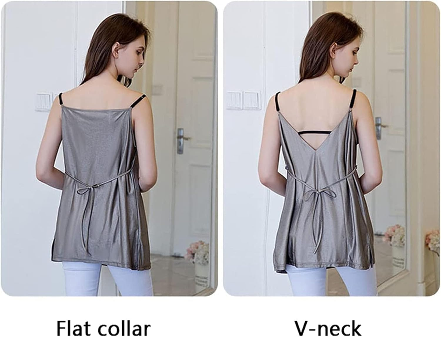 Maternity Wear, Strap Apron anti Electromagnetic Radiation Clothes Pregnant Women Protective, Double Layer(Xxl)