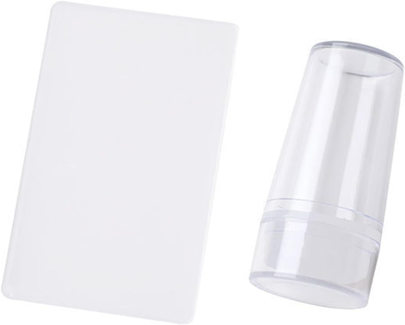 Versatile Stamping Silicone Stamper with Scraper for or Salon Use image number 4