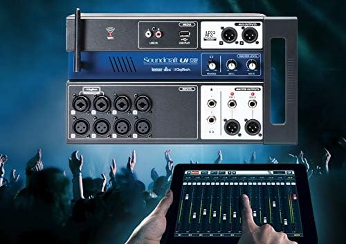 Soundcraft Ui12 12-Channel Digital Mixer with Wireless Control image number 2