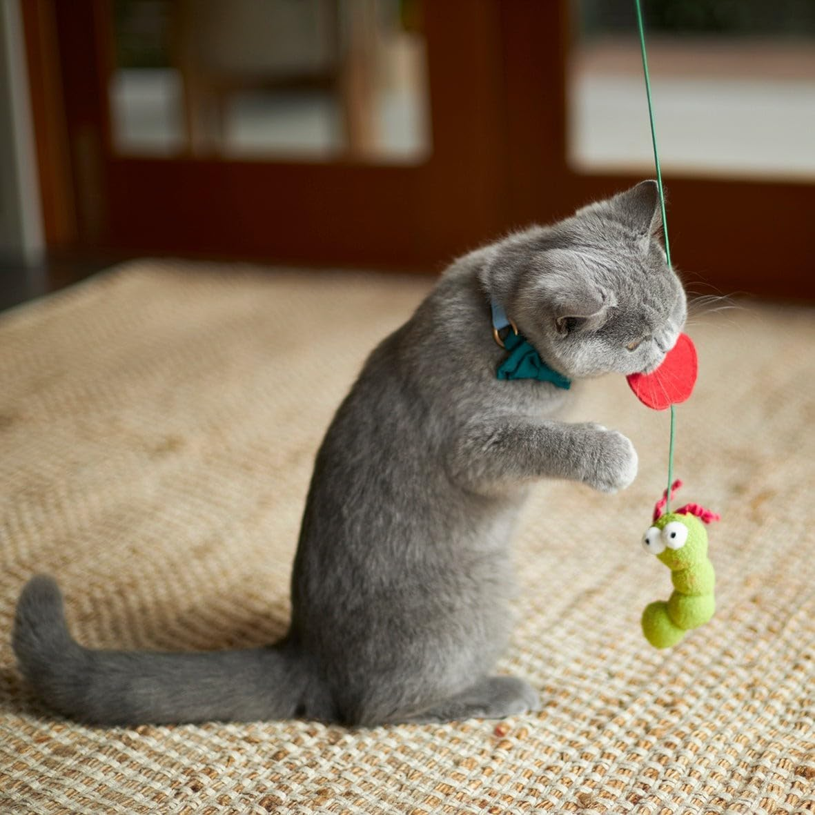 Kazoo Hungry Caterpillar Wand Cat Toy image number 5