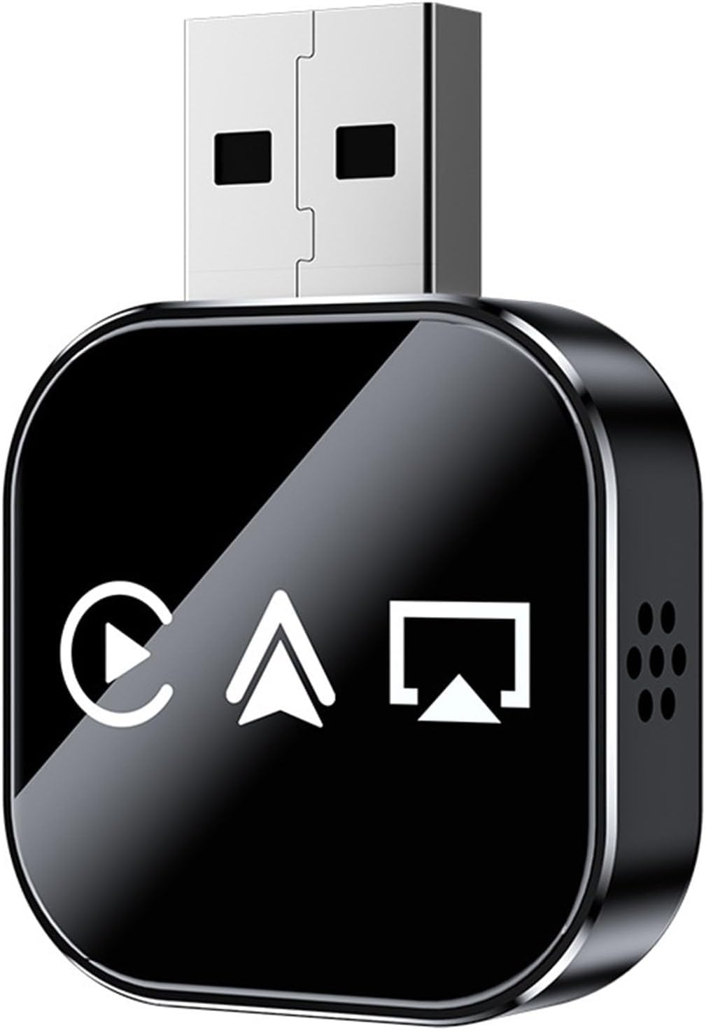 Kivont 3 in 1 Adapter, 2026 Upgrade Mini Wireless Car-Play Adapter, Kivont 3 in 1Car Adapters, Plug and Play Car Adapters, for Car Play (Black,Apple) image number 7