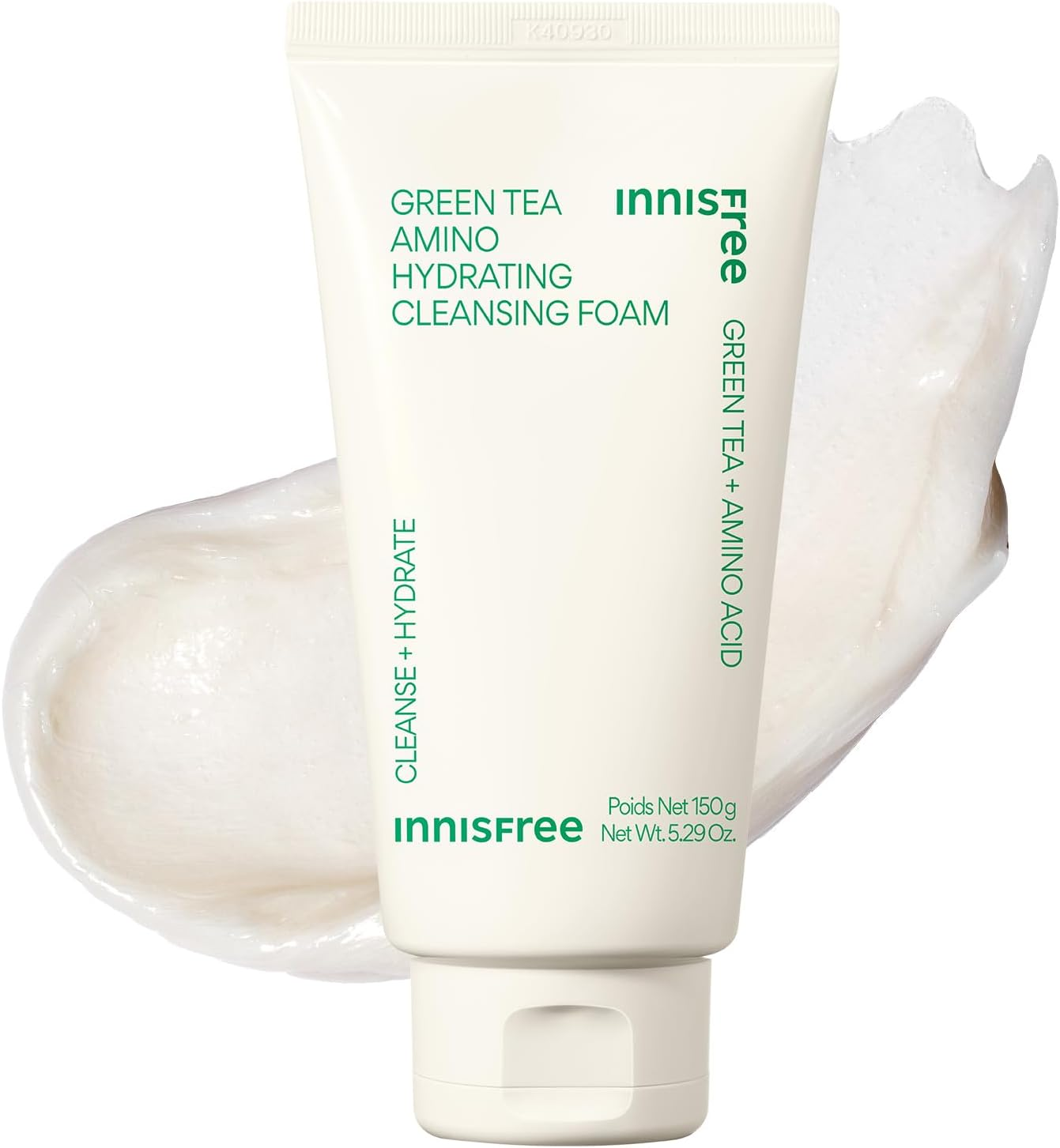 Innisfree Green Tea Amino Hydrating Cleansing Foam 150 G