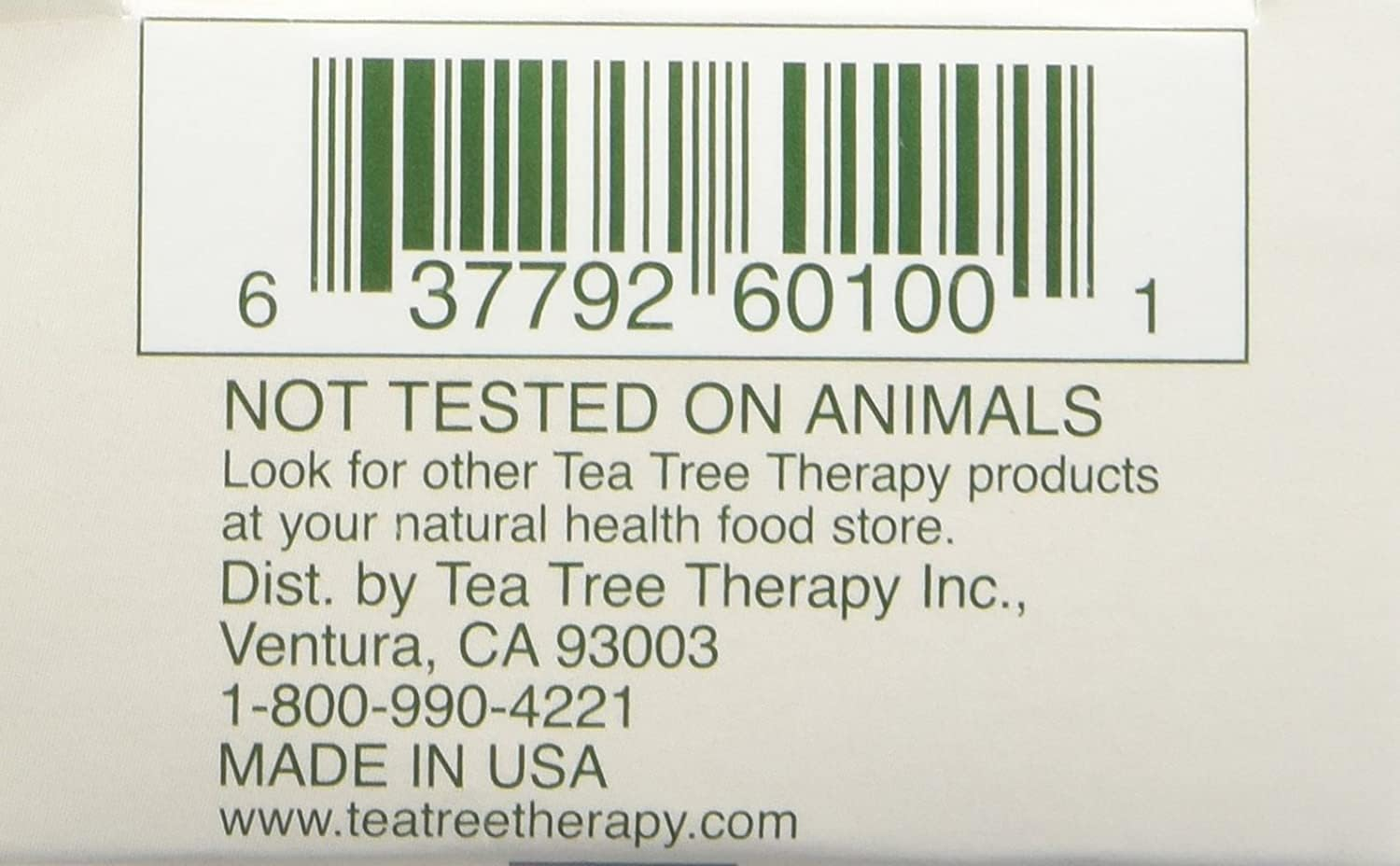 (4-Pack) - Tea Tree Therapy, Soap Bar, Vegetable Base, 120Ml (4-Pack) image number 1