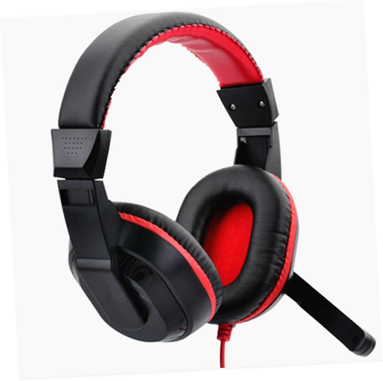 Yardenfun Wired Gaming Headphones with Noise-Canceling Mic for PC Laptop, Stereo Over-Ear Headset Suitable for Gamers, Adjustable Headband, Random Color image number 1