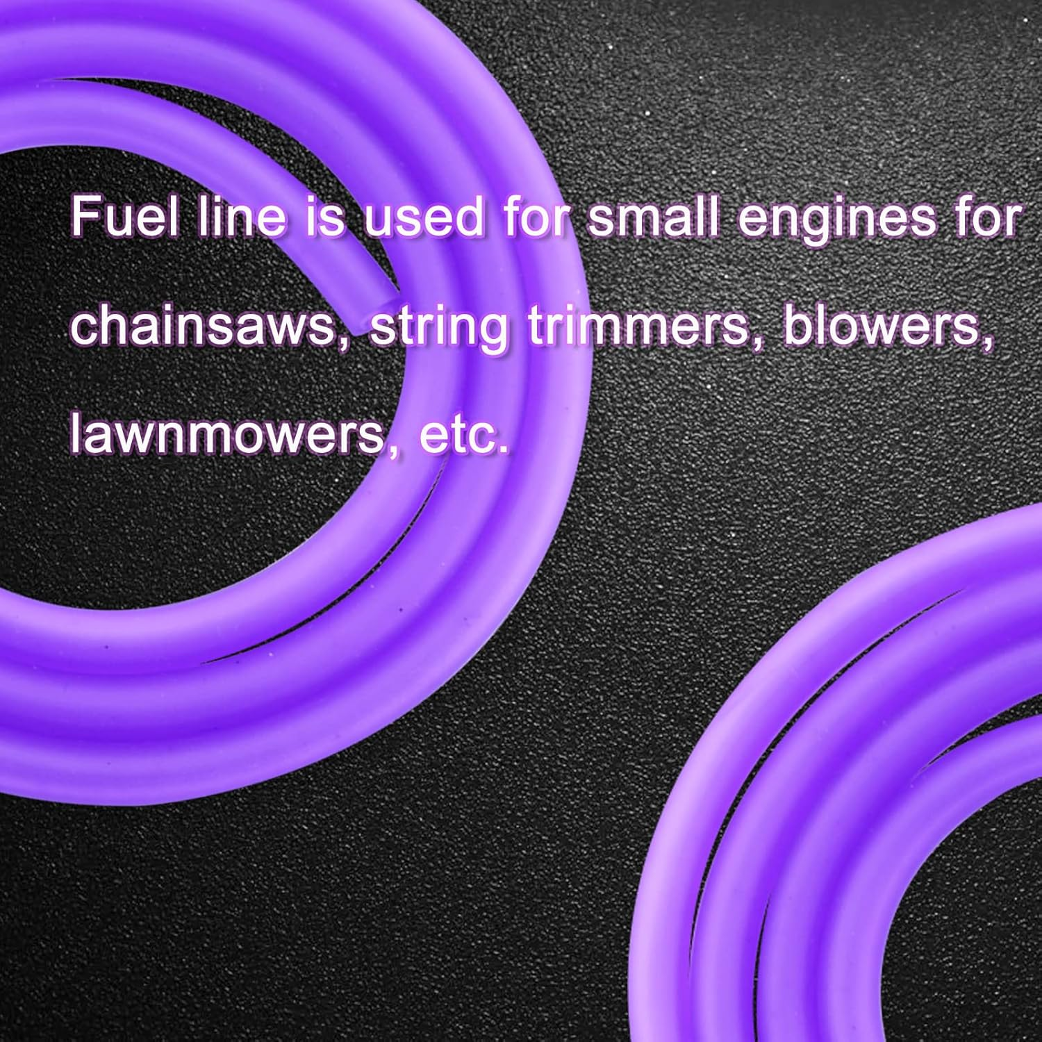 0.2''X118''(5Mm X 3M) Universal Fuel Vent Line Hose Petrol Gas Oil Tube Pipe Repleacment for ATV Dirt Bike Go Kart Moped Pocket Bike Purple image number 3