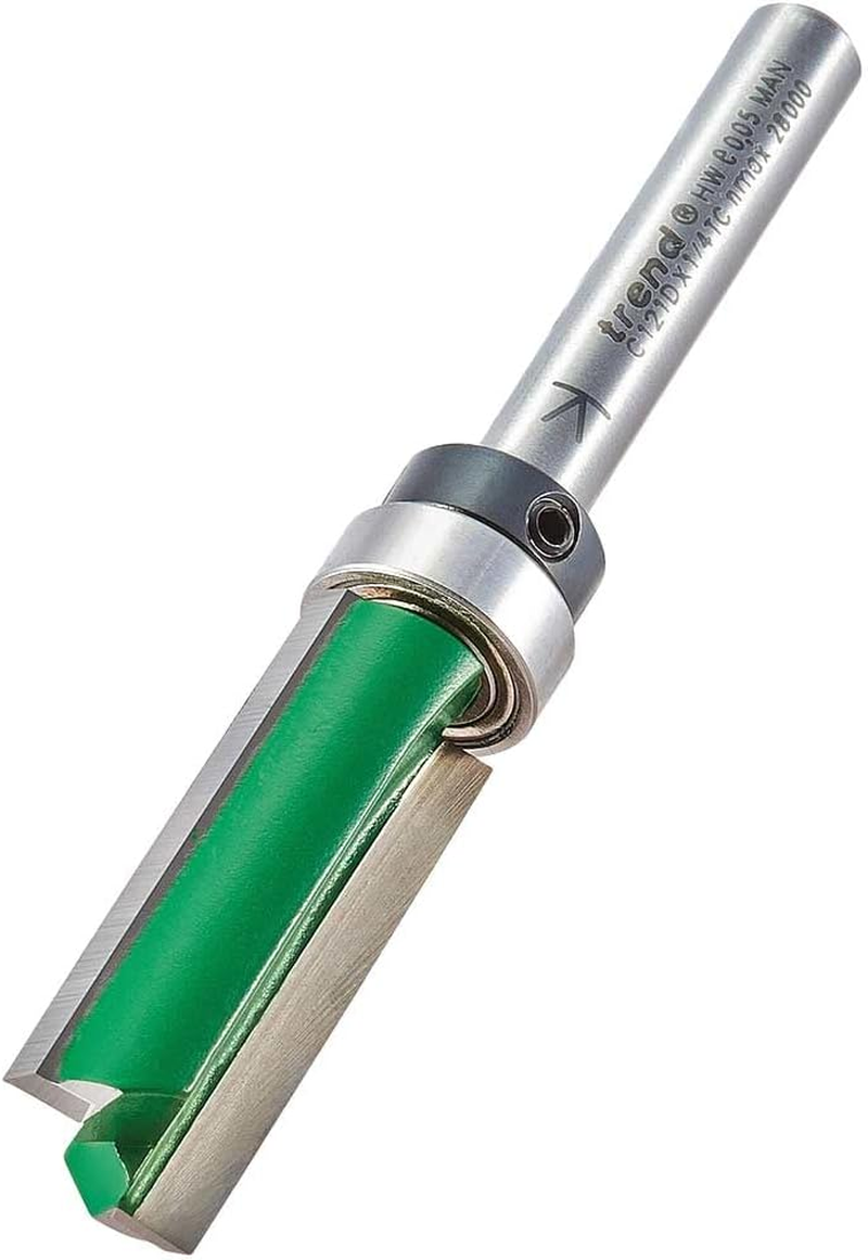 Trend C214X1/2TC Craft Pro Bearing Guided 3 Degrees Edge Router Cutter, 50 Mm Cutting Length image number 5