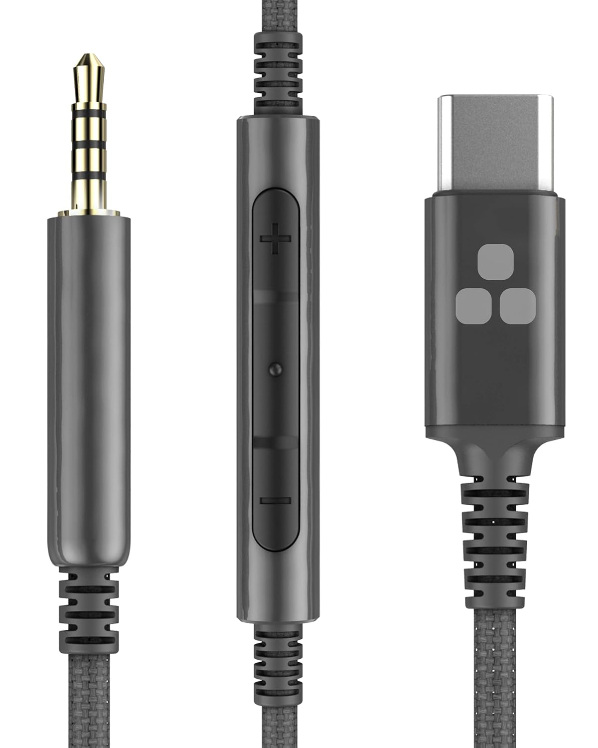 Thore 2.5Mm to USB-C Audio Cable for Bose Headphones (QC25 QC35 QC45 700) Replacement Aux Cord with Mic/Remote/Volume Control (Adapter Free Type-C Connectivity) image number 2