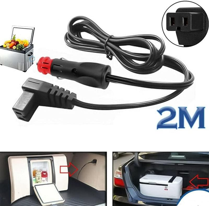 AIMALL 12V Fridge Adaptor Power Lead Cable Cord 2M for Portable Car Refrigerator, Compatible with Alpicool, COSTWAY, ARB, ICECO, Setpower, Aspenora, Joytutus image number 6