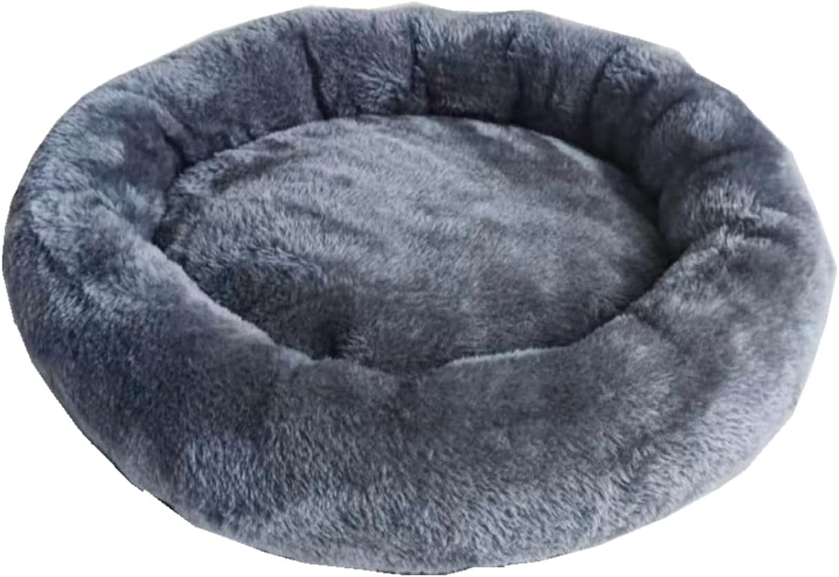 SHENGOCASE Cat Tree Tower Accessories Replacement Parts round Top Cushion Bed Cover for Cat Perch with Elastic Band (17.7", Beige)