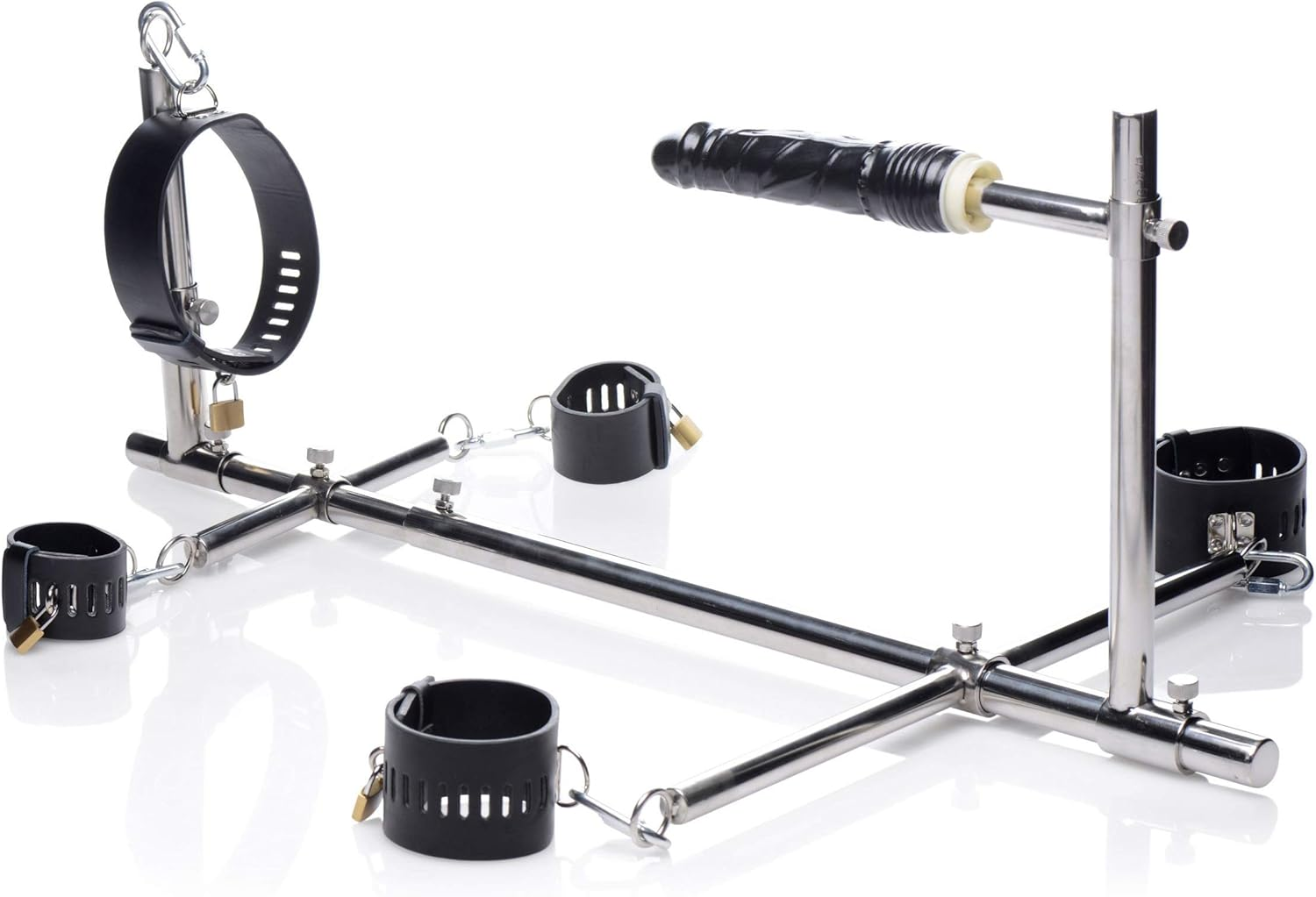 Master Series Stuck and Stuffed Stockade with Dildo image number 4