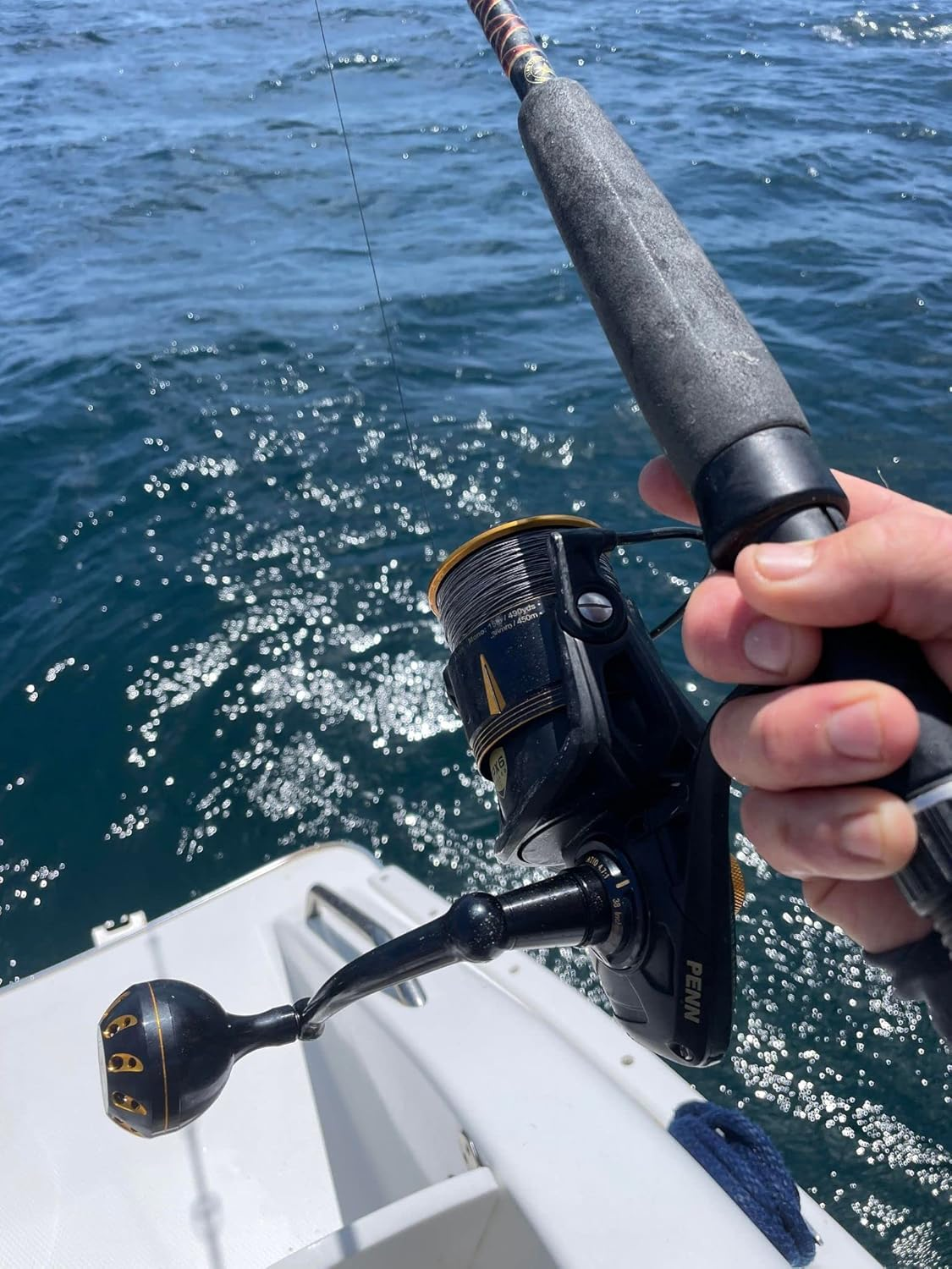 GOMEXUS Power Handle for Penn Spinfisher VI VII Slammer III Iv(Make Sure Your Reel Model,Not for All Spinfisher Long Cast/V)-Please Pay Attention to the Adaptation Table image number 6