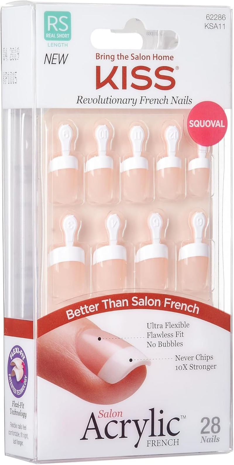Kiss Salon Acrylic French Kit Power Play image number 1