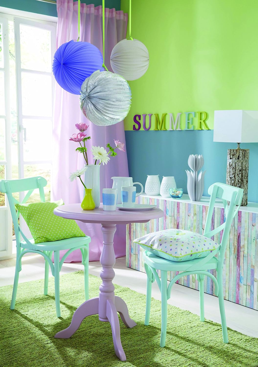 D-C-Fix 346-0644-4PK Decorative Self-Adhesive Film, Beach Wood, 17" X 78" Roll, 4-Pack image number 1