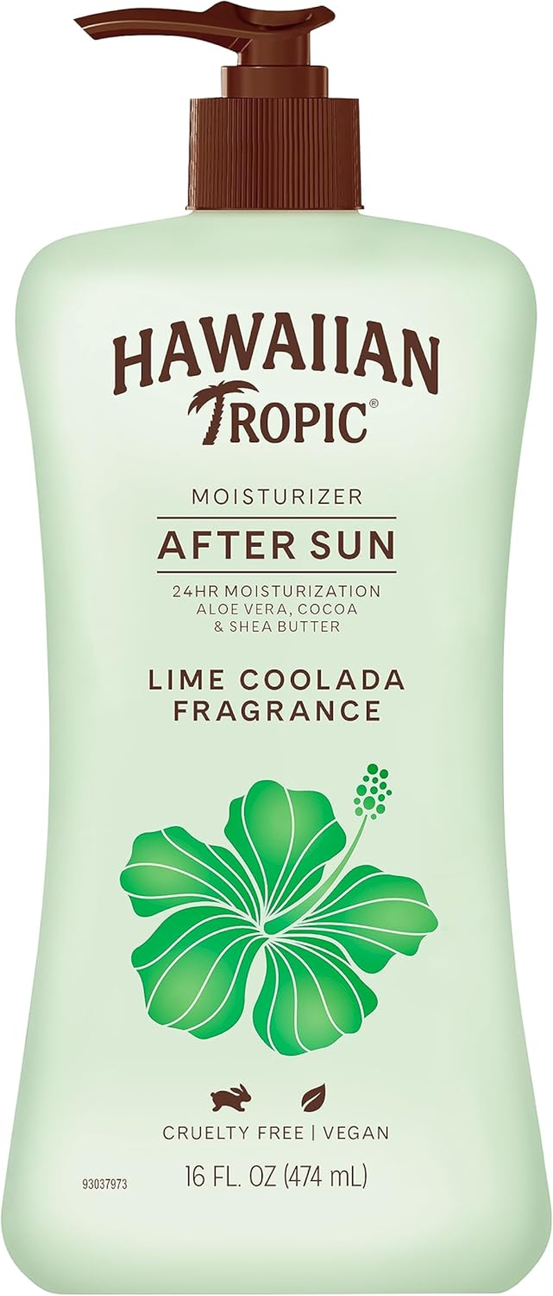 Hawaiian Tropic Lime Coolada after Sun Moisturizer 16 Oz