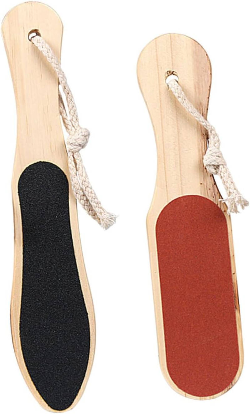 Ipetboom 2Pcs Ergonomic Foot Scrapping Boards Foot Care Files Reusable Dead Skin Removers image number 4