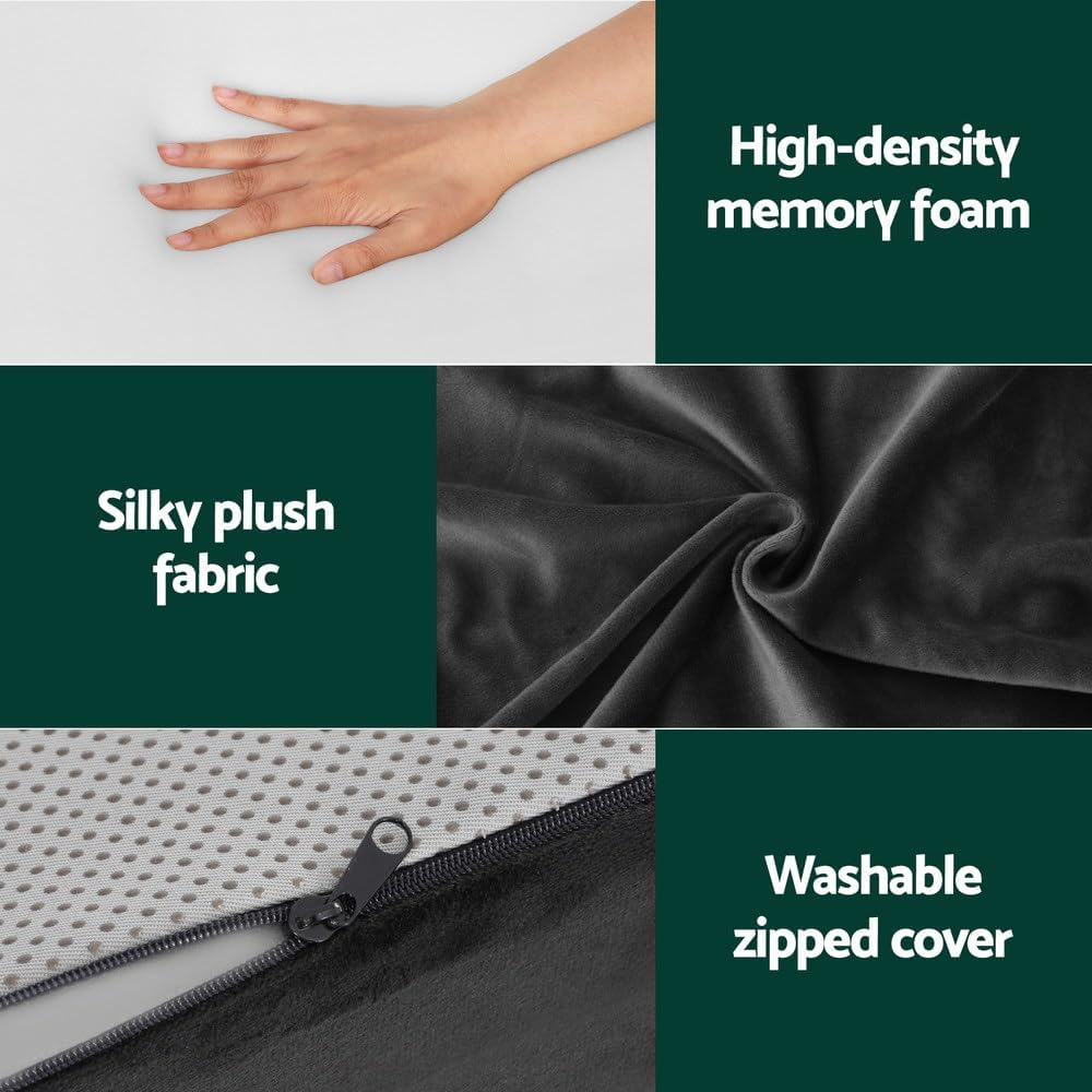 Giselle Foot Rest Stool Foot Pad Foam Pillow Cushion Office Home Leg Footrest image number 3