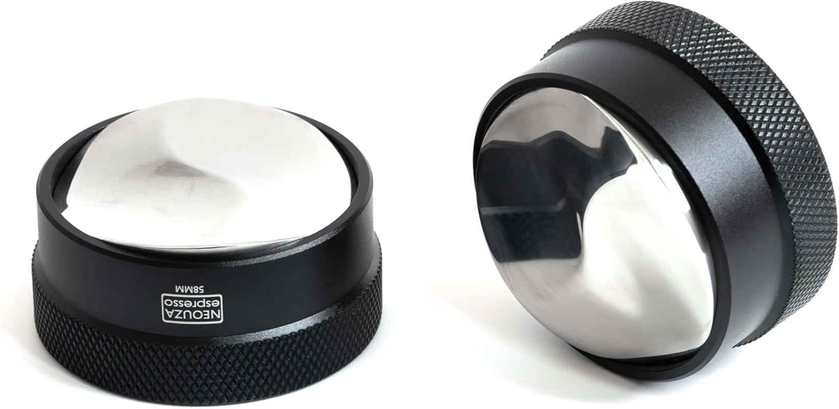 NEOUZA Coffee Gravity Adaptive Distributor for Espresso Portafilter, Gravity Distribution Tool, Auto Leveling Distributor, Leveler with S-Shaped Base (58Mm) image number 5