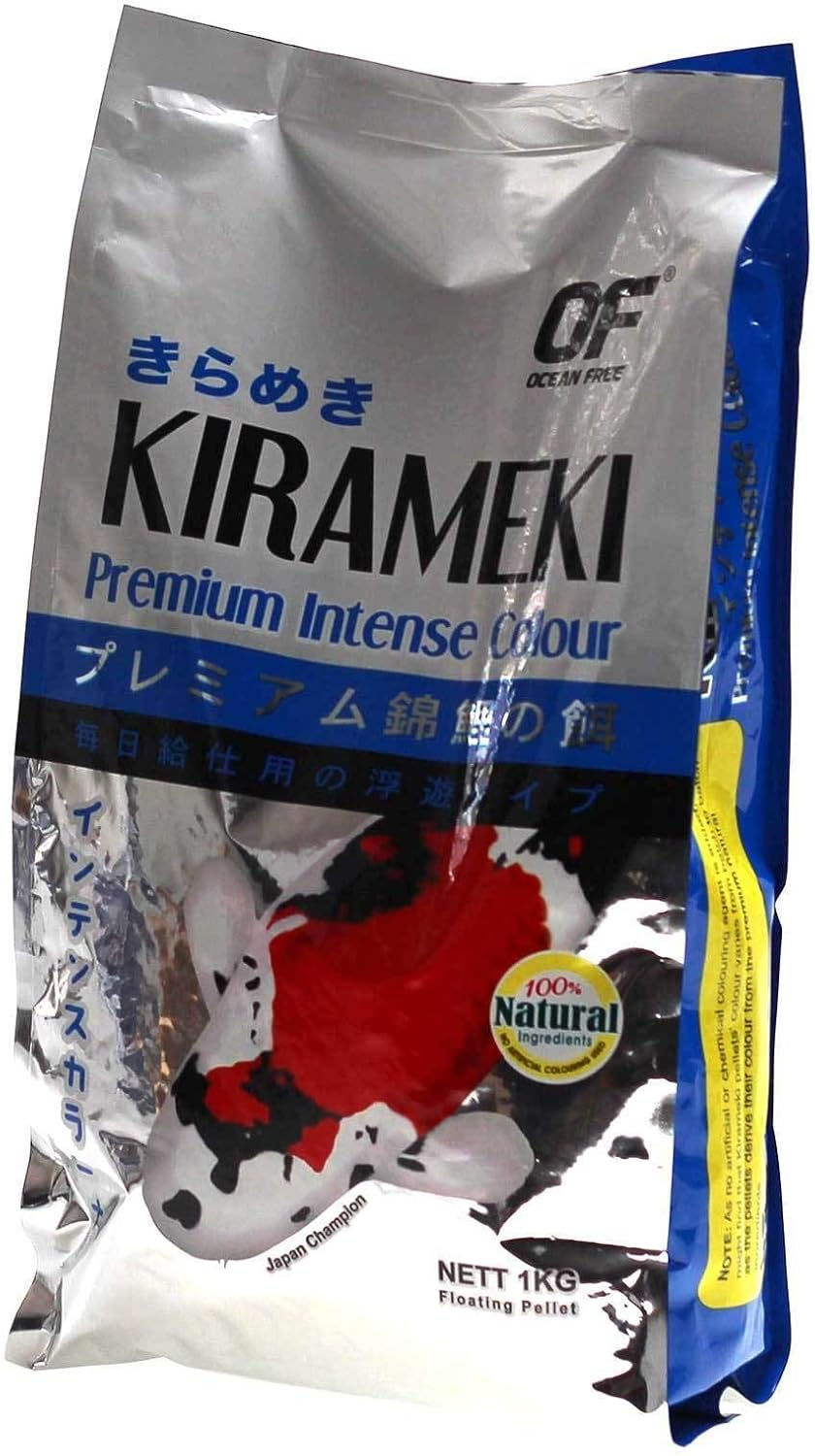 Ocean Free Kirameki Premium Intense Colour Koi Medium 1Kg