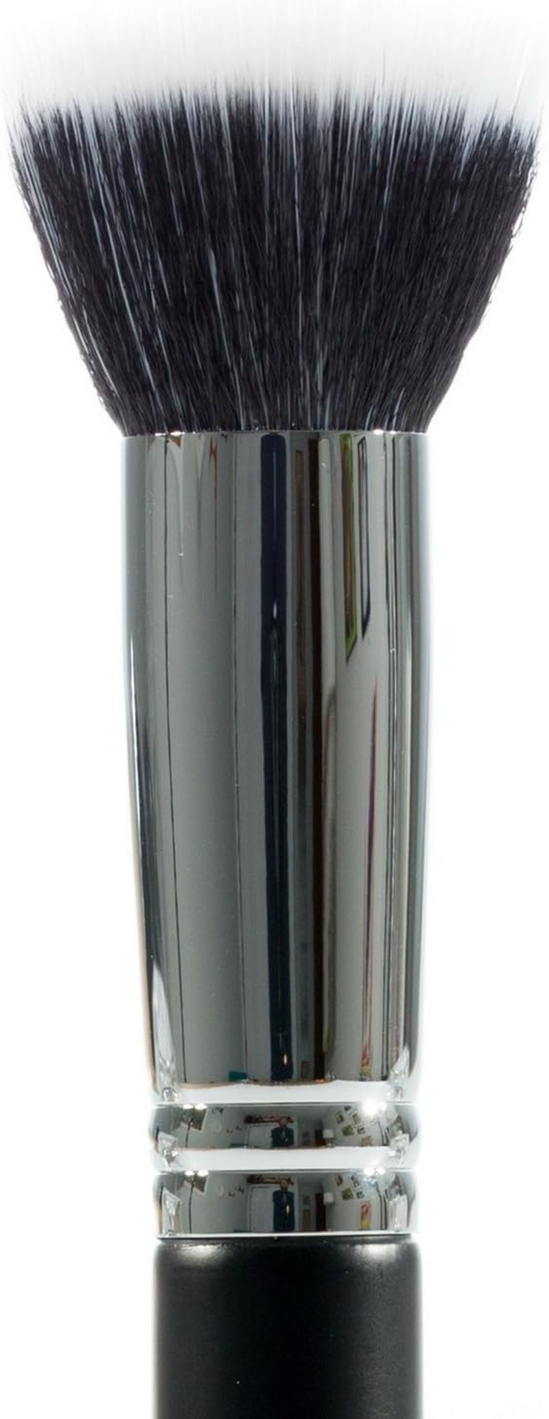 Beauty Junkees Pro Duo Fiber Large Stippling Makeup Brush to Blend Liquid Foundation for a Sheer Flawless Skin Perfecting Finish, Synthetic, Vegan, Cruelty Free