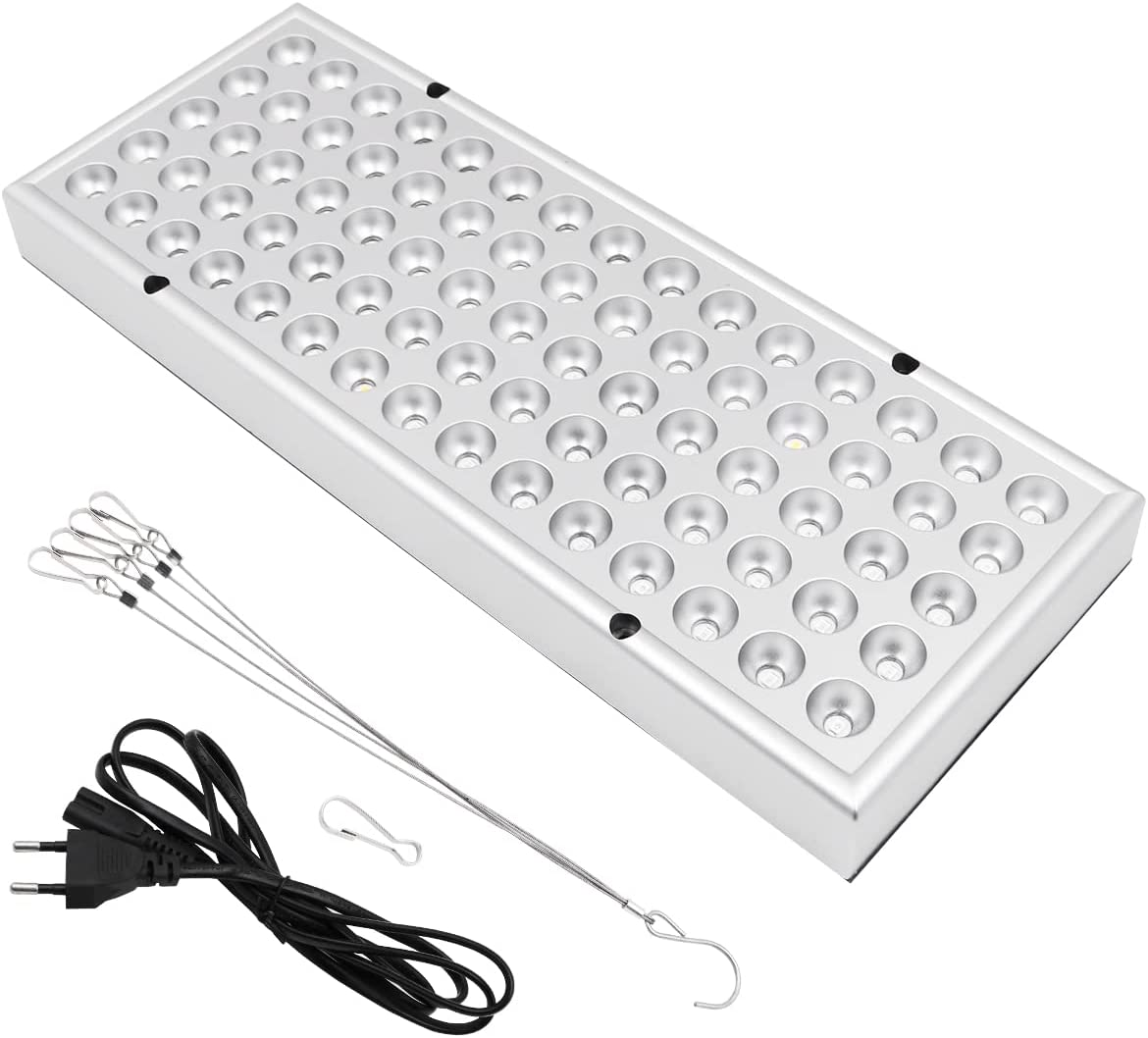 NUZAMAS 25W 75LED Grow Lamp LED Plant Lamp Full Spectrum LED Grow Light for Indoor Plants Seeding Vegetable Stadium and Flower Plants Growing Lamp image number 5