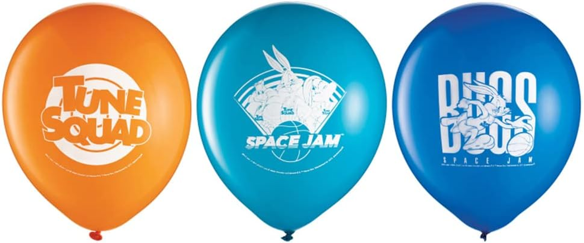 Amscan Space Jam Latex Balloons, 30 Cm (Pack of 6) image number 3