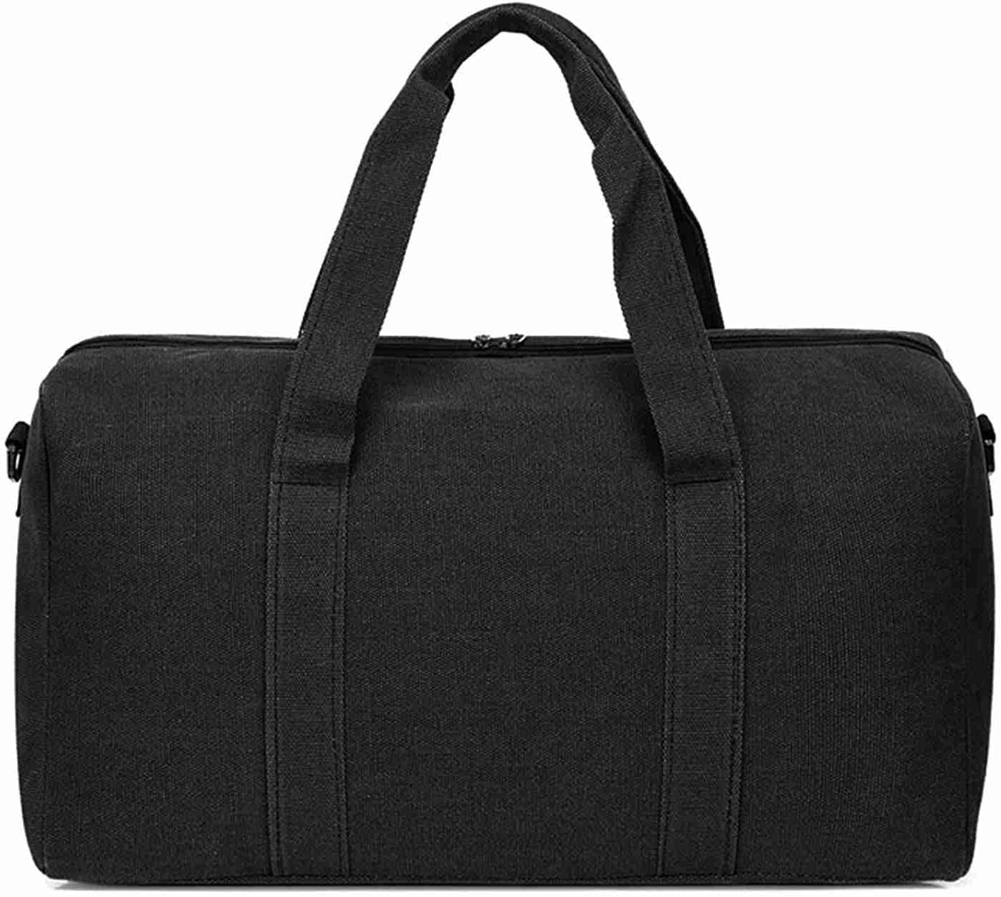 Duffel Bag for Travel, Travel Bags for Women, Travel Toiletry Bag with Carrying Handles, Large Capacity Canvas Travel Bag, Can Hold a Computer, Khaki, S