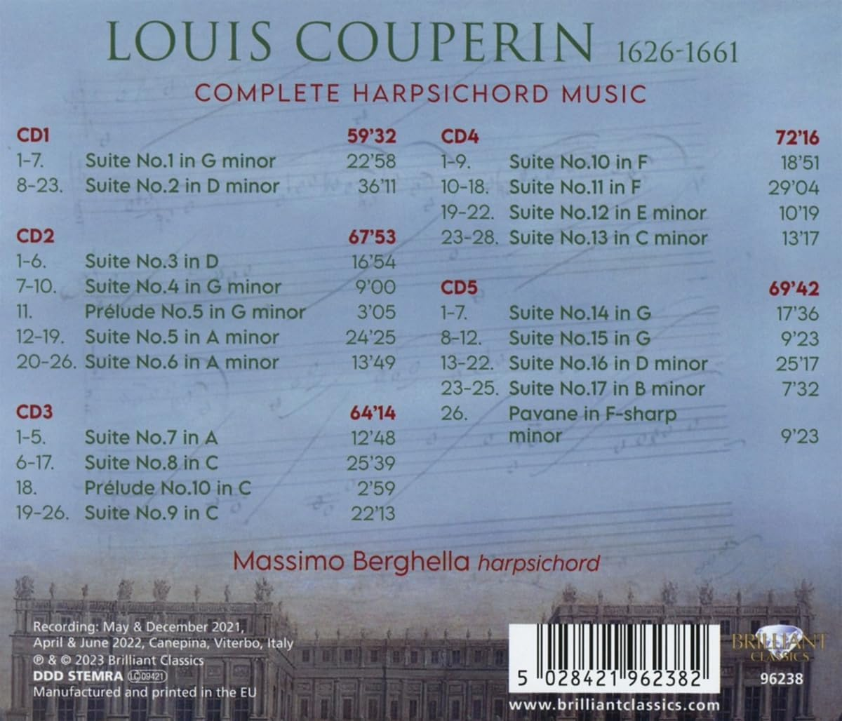 Couperin: Complete Harpsichord Music image number 1