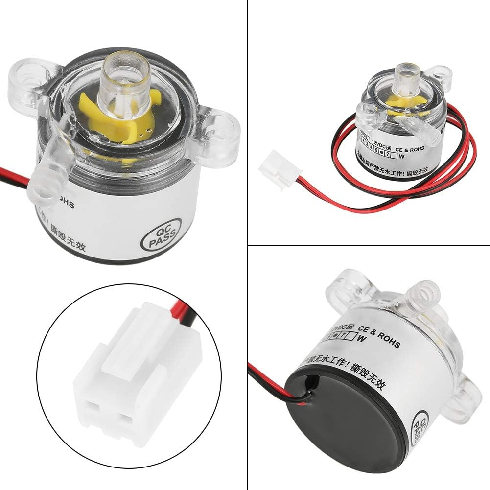 Pump, 1Pc Mini 12V DC 6W Food Grade Submersible Brushless 2L/Min Pneumatic Flow Control Submersible Pump image number 3